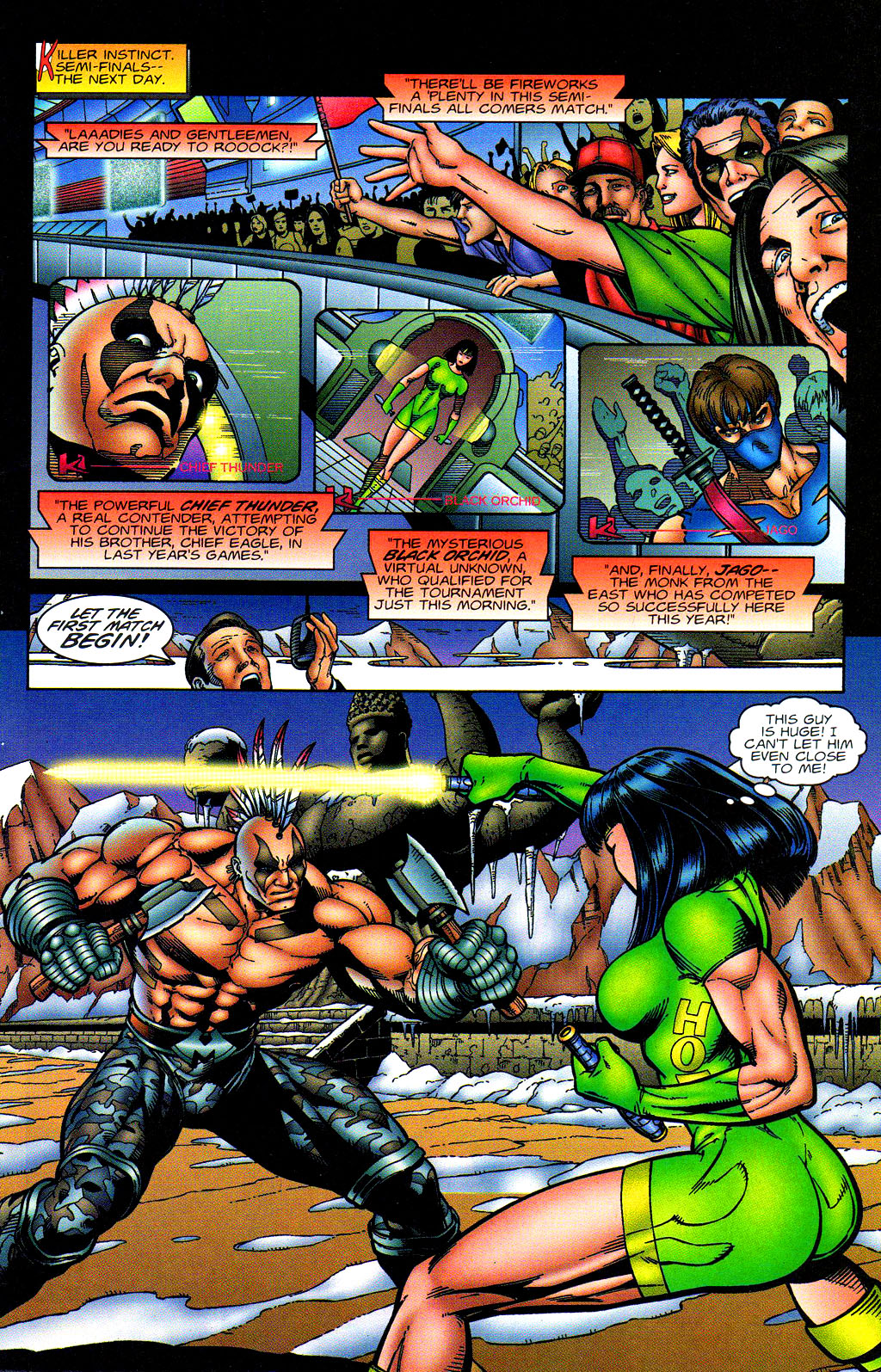 Read online Killer Instinct comic -  Issue #2 - 5