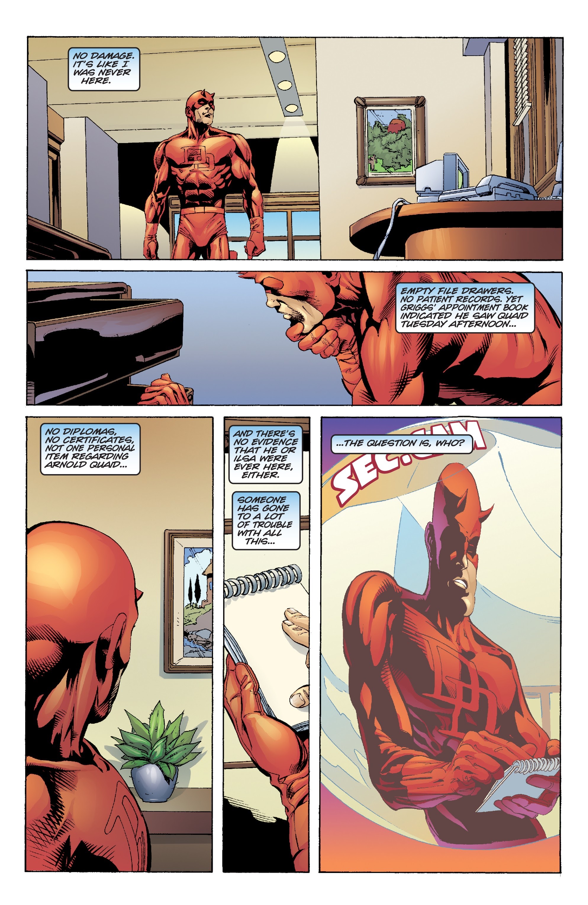 Read online Marvel Knights Daredevil by Bendis, Jenkins, Gale & Mack: Unusual Suspects comic -  Issue # TPB (Part 3) - 58