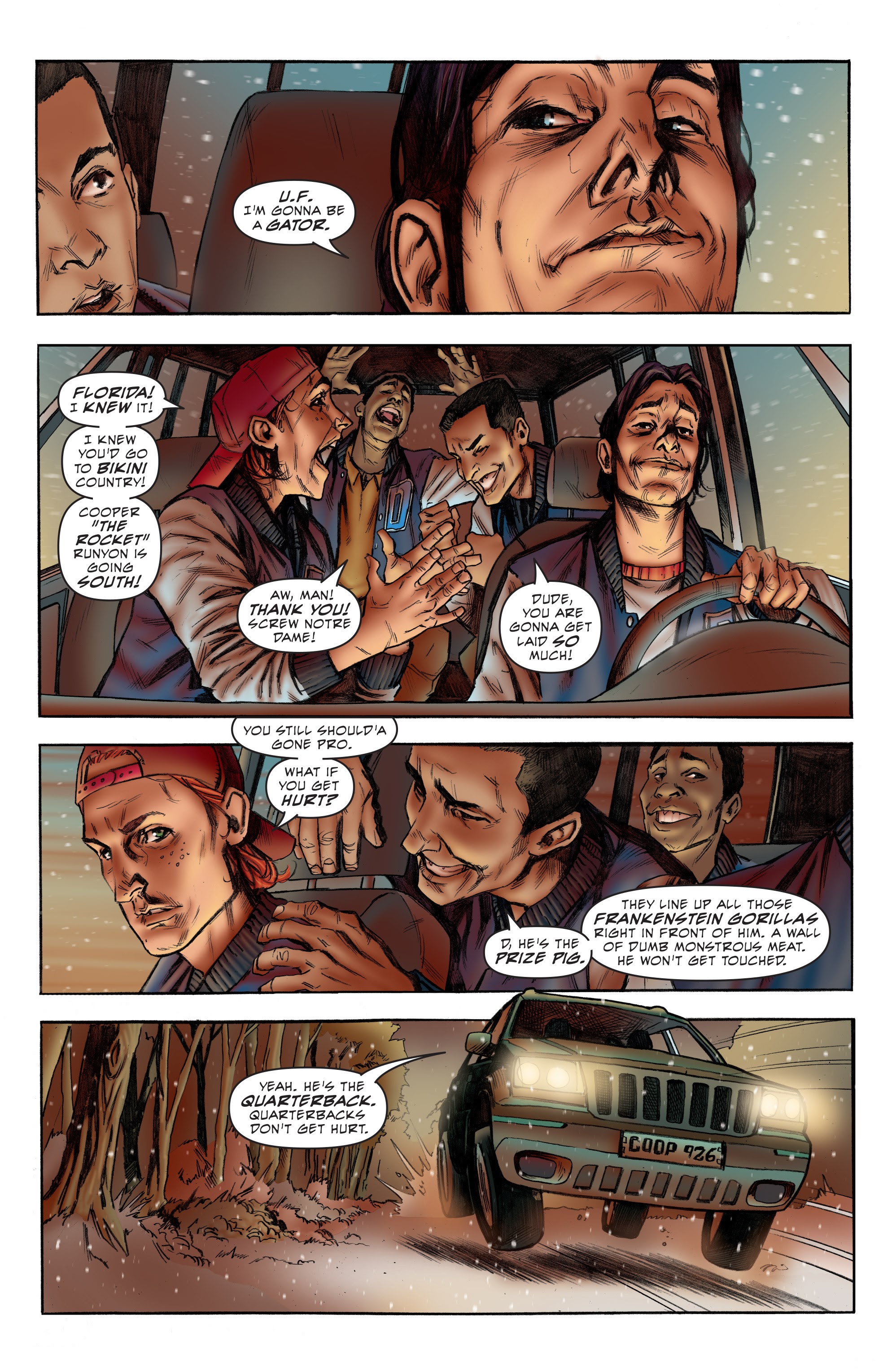 Read online A Town Called Dragon comic -  Issue #4 - 4