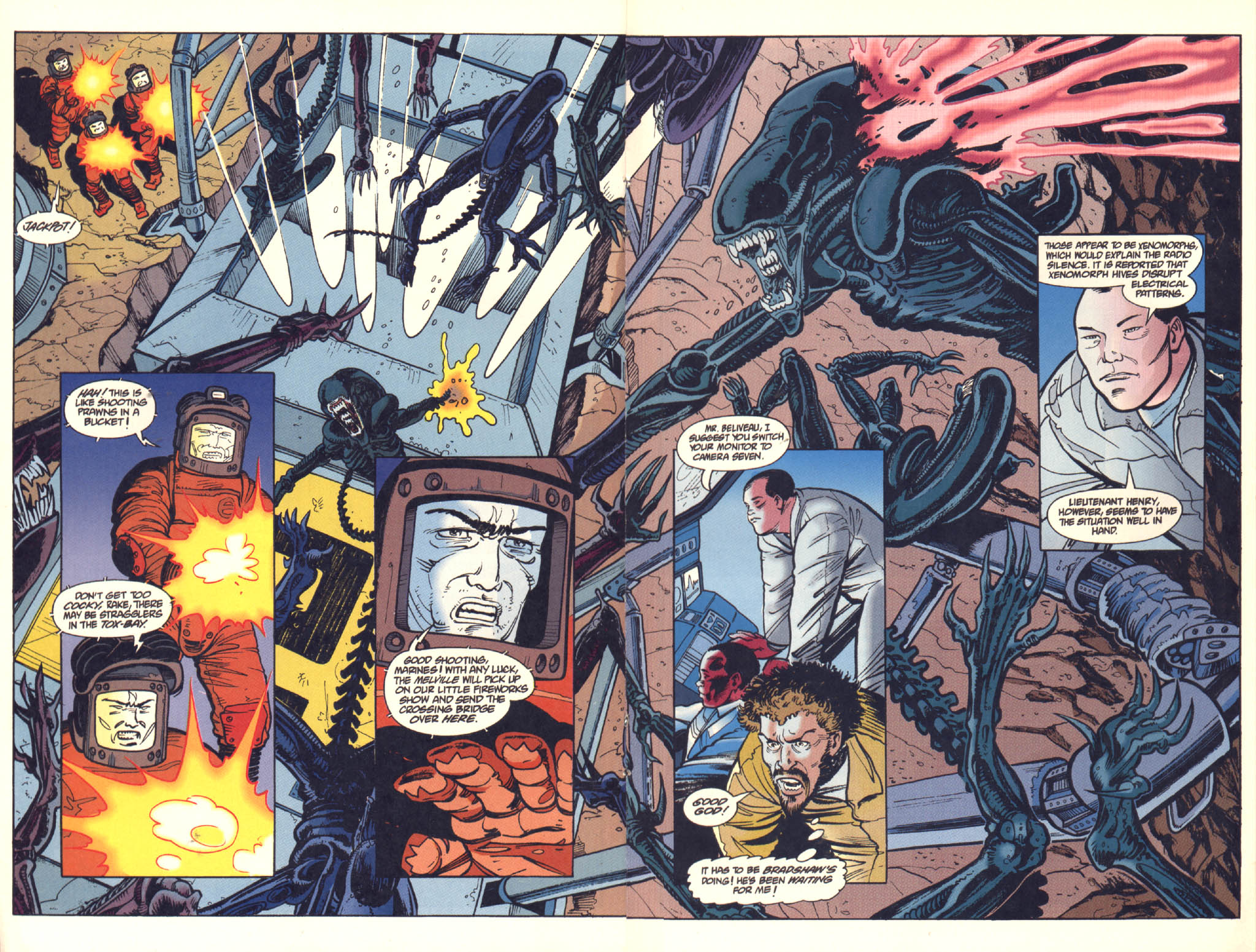 Read online Aliens: Colonial Marines comic -  Issue #3 - 20