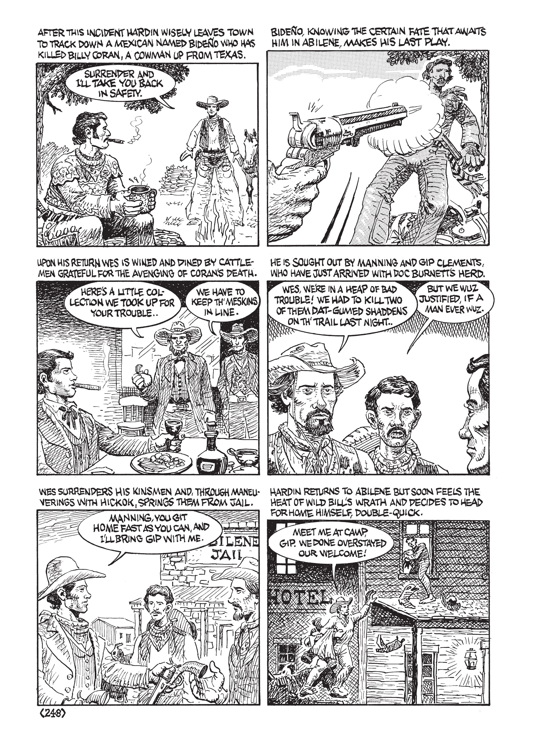 Read online Jack Jackson's American History: Los Tejanos and Lost Cause comic -  Issue # TPB (Part 3) - 46