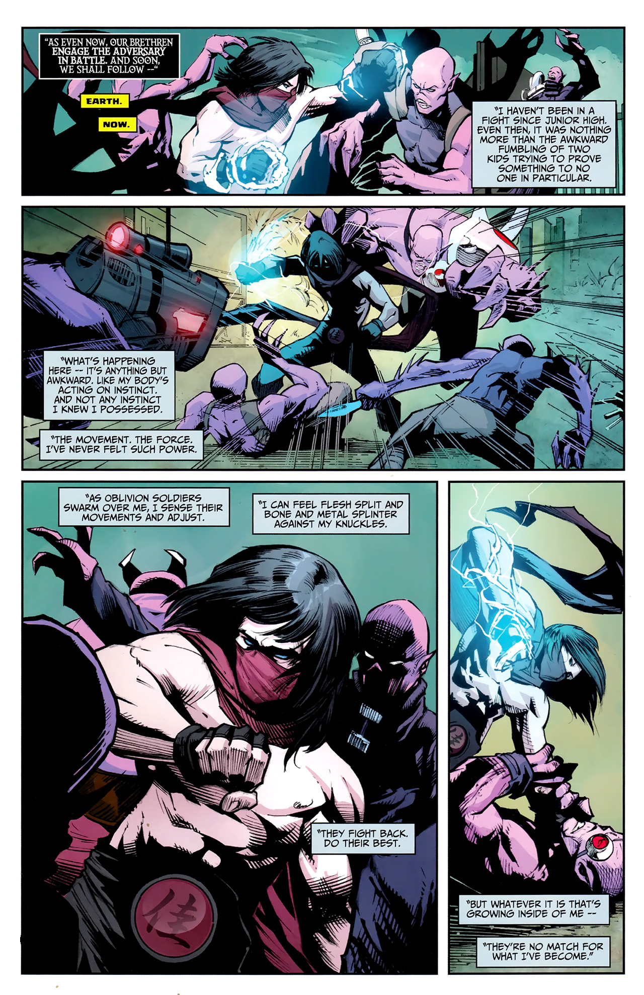 Read online Blood Red Dragon comic -  Issue #2 - 4