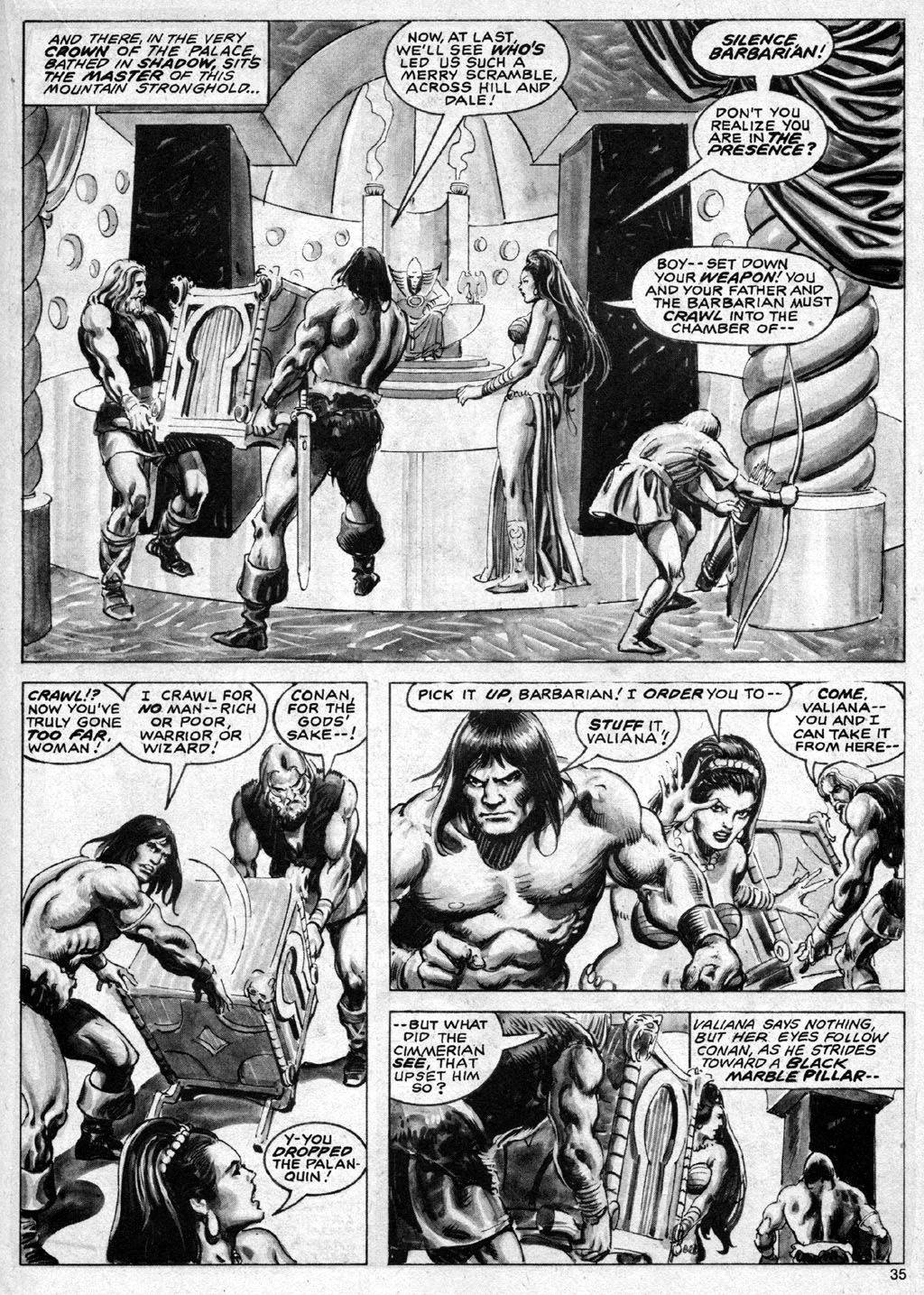 Read online The Savage Sword Of Conan comic -  Issue #69 - 35