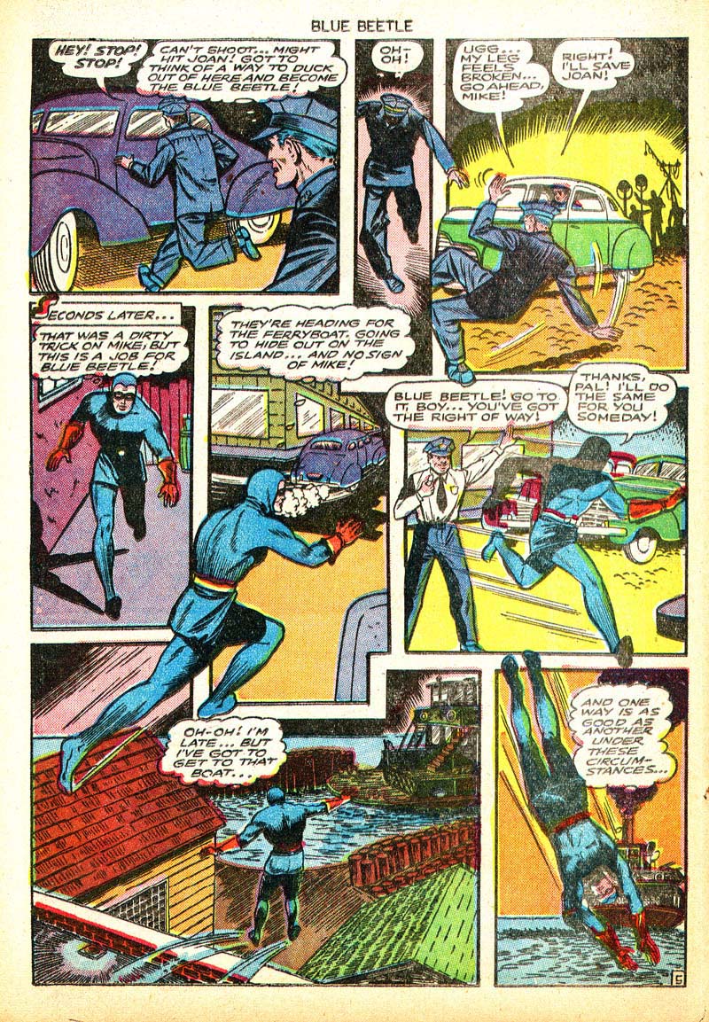 Read online The Blue Beetle comic -  Issue #53 - 6