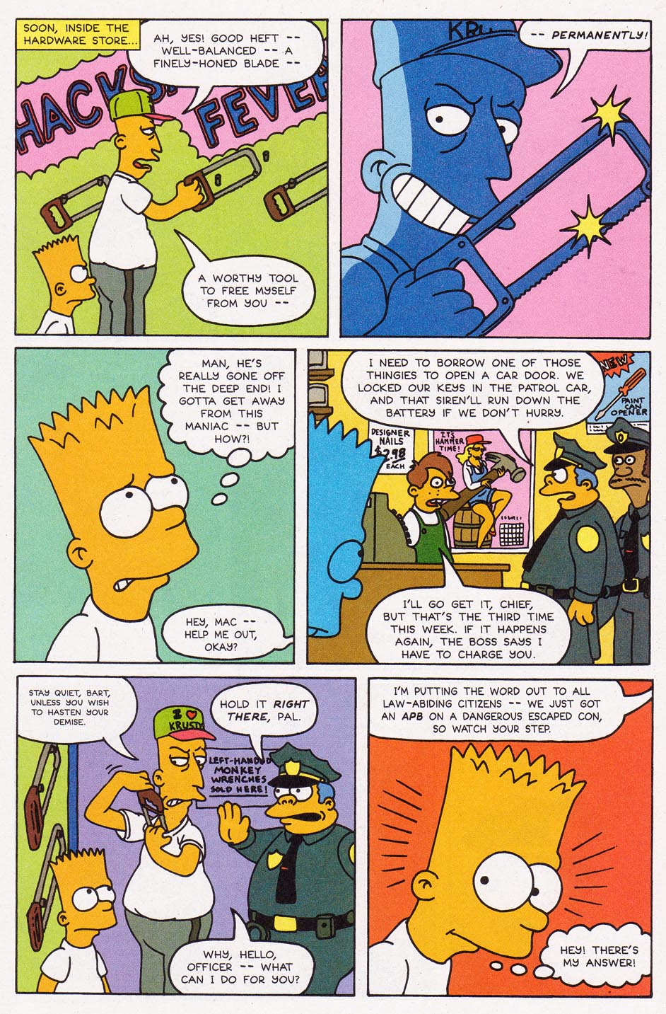 Read online Simpsons Comics comic -  Issue #2 - 22