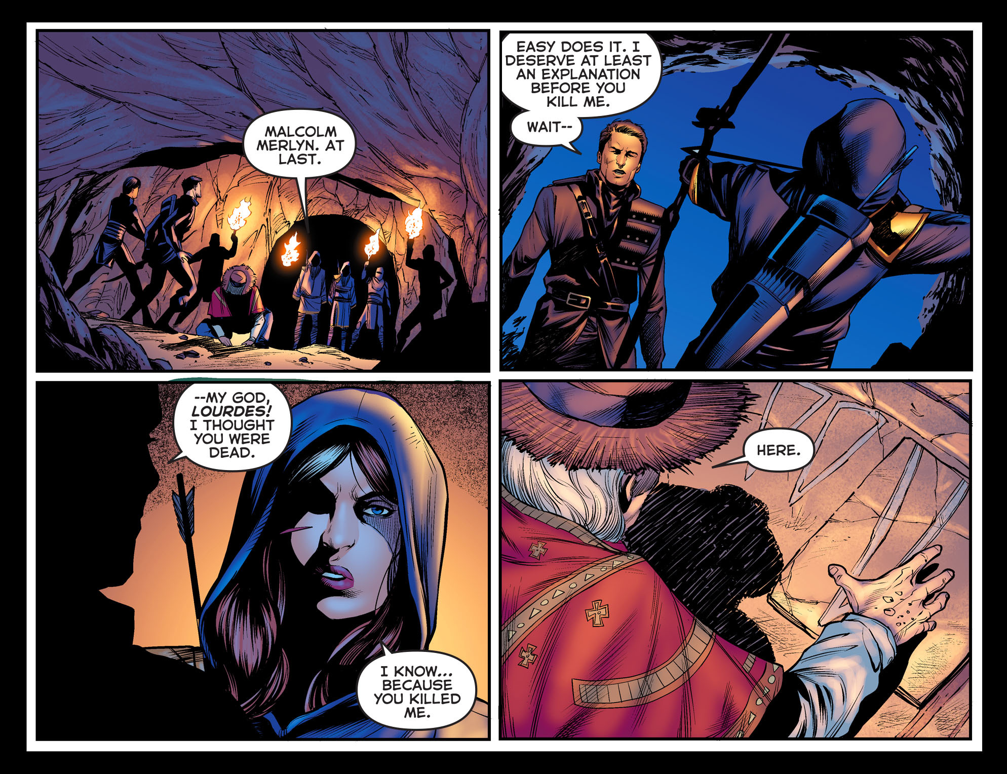 Read online Arrow: The Dark Archer comic -  Issue #3 - 21