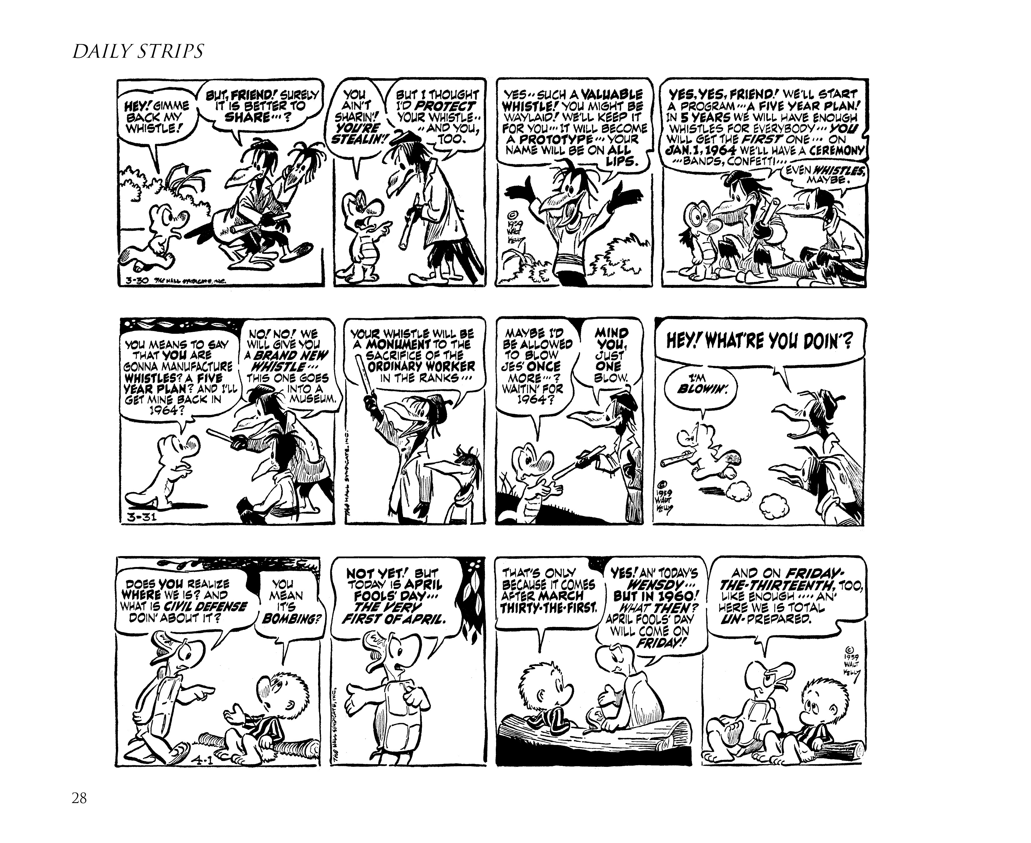Read online Pogo by Walt Kelly: The Complete Syndicated Comic Strips comic -  Issue # TPB 6 (Part 1) - 38