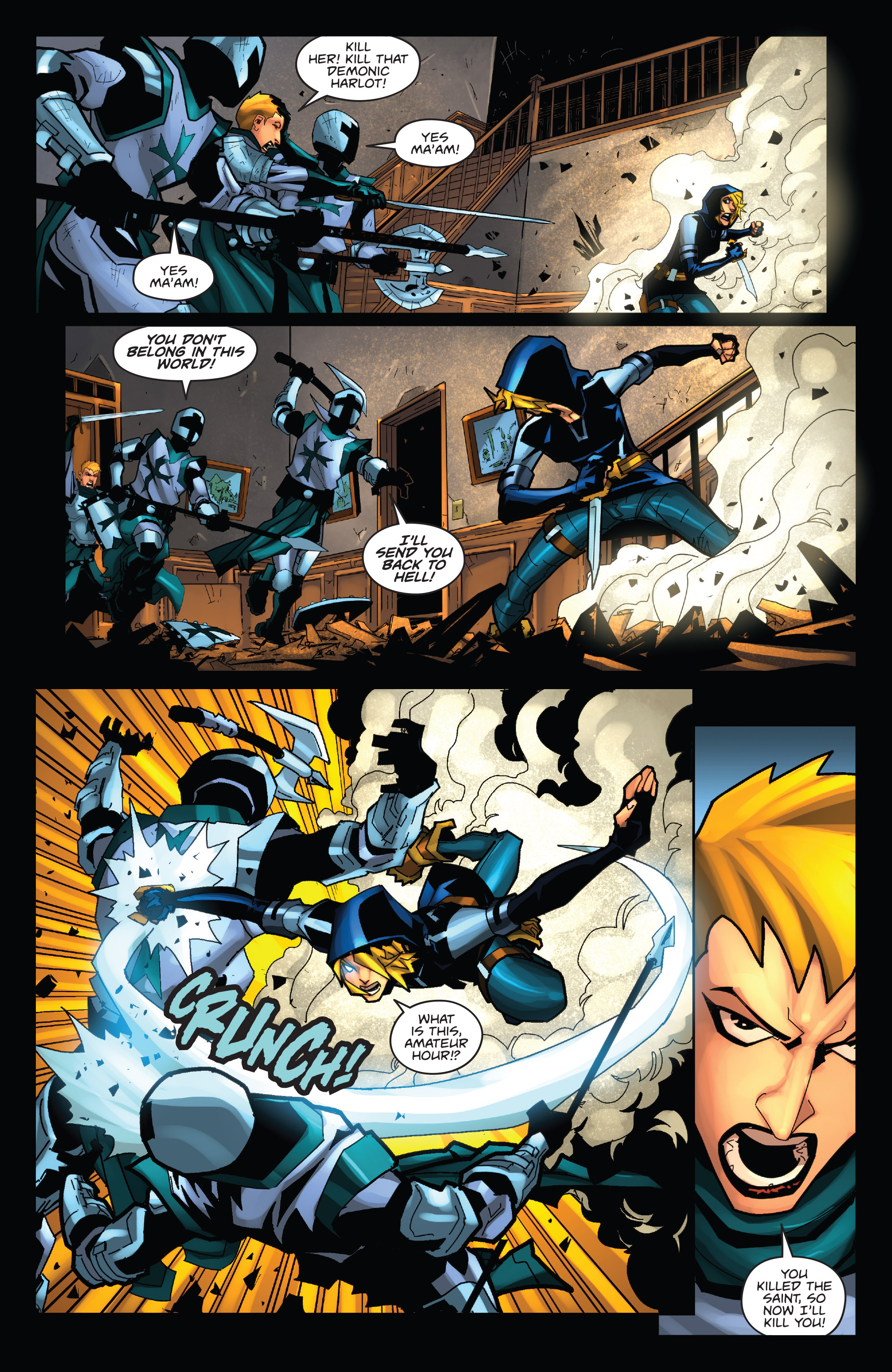 Read online Obey Me comic -  Issue #4 - 11