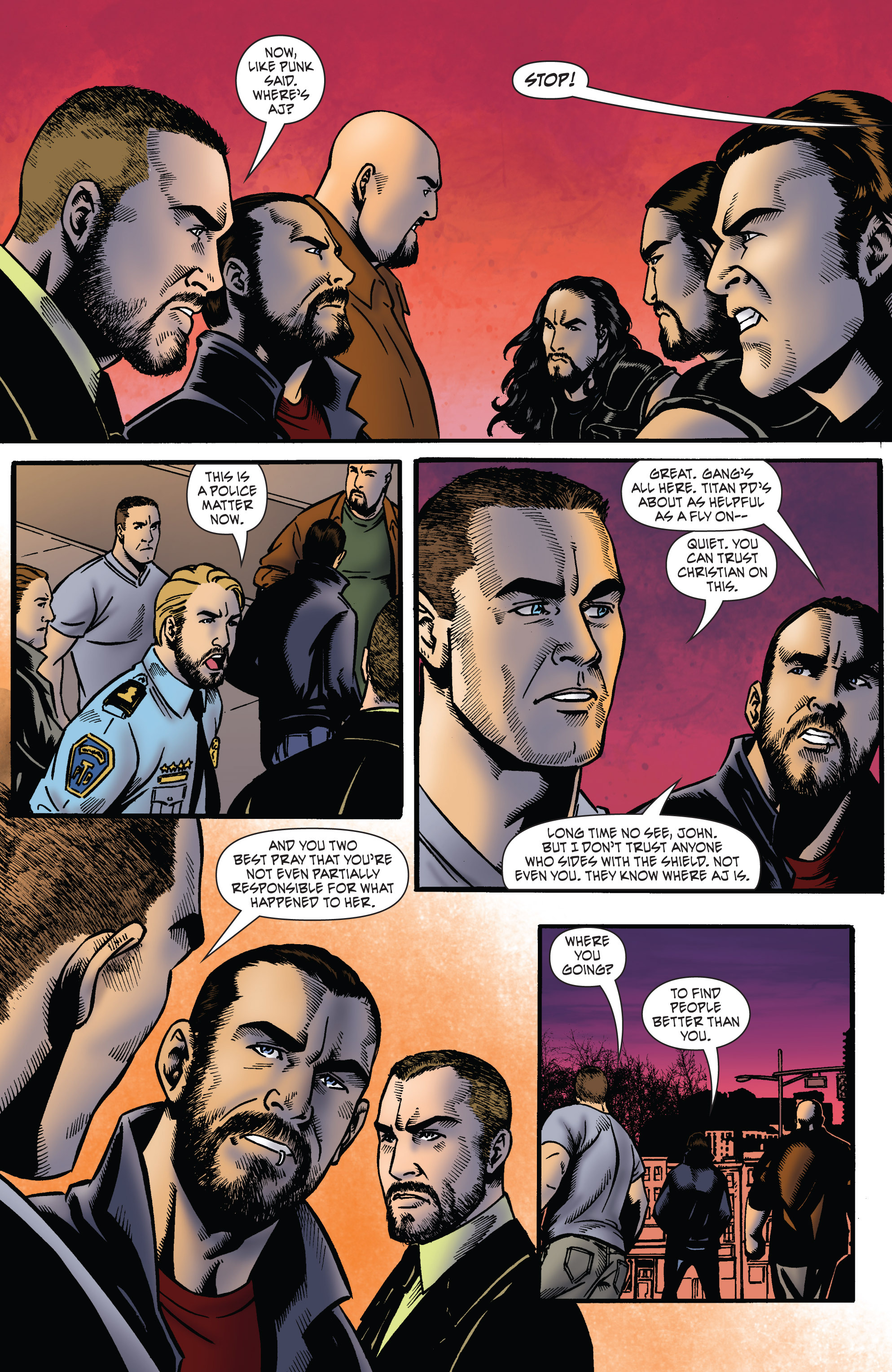 Read online WWE Superstars comic -  Issue #2 - 9