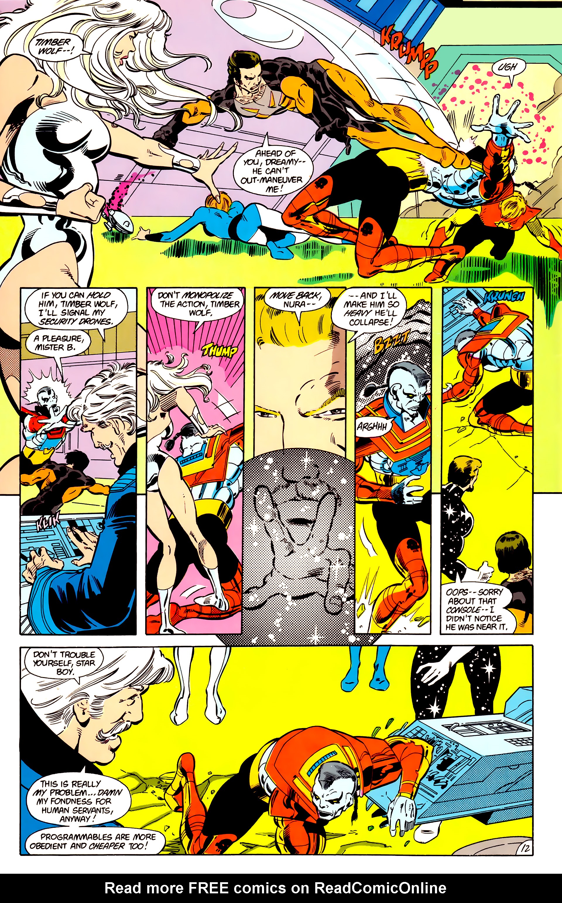 Read online Legion of Super-Heroes (1984) comic -  Issue #17 - 14