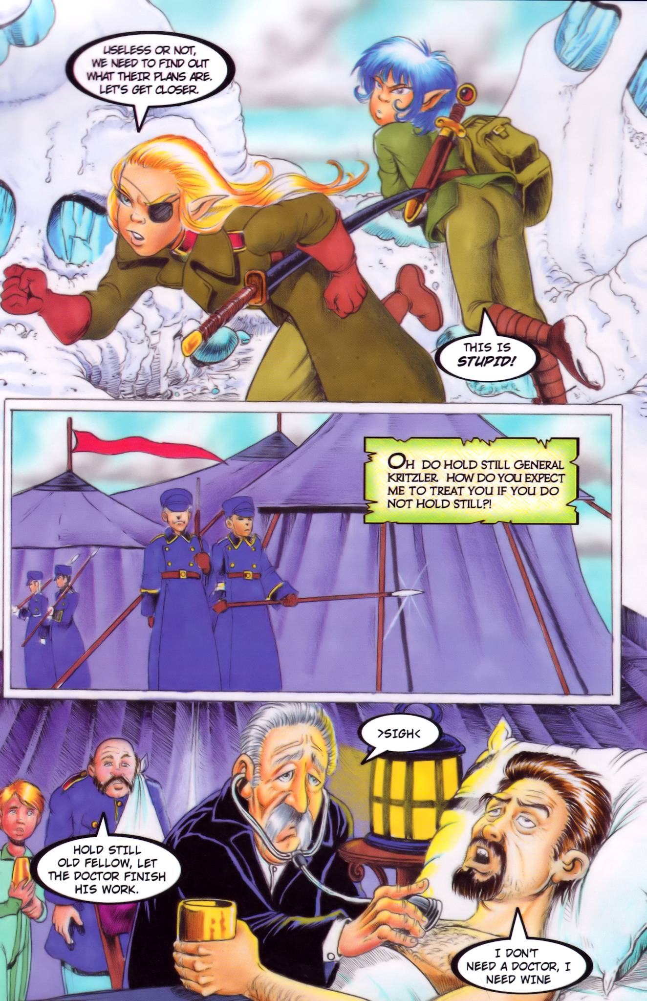 Read online Legend of the Elflord comic -  Issue #1 - 24