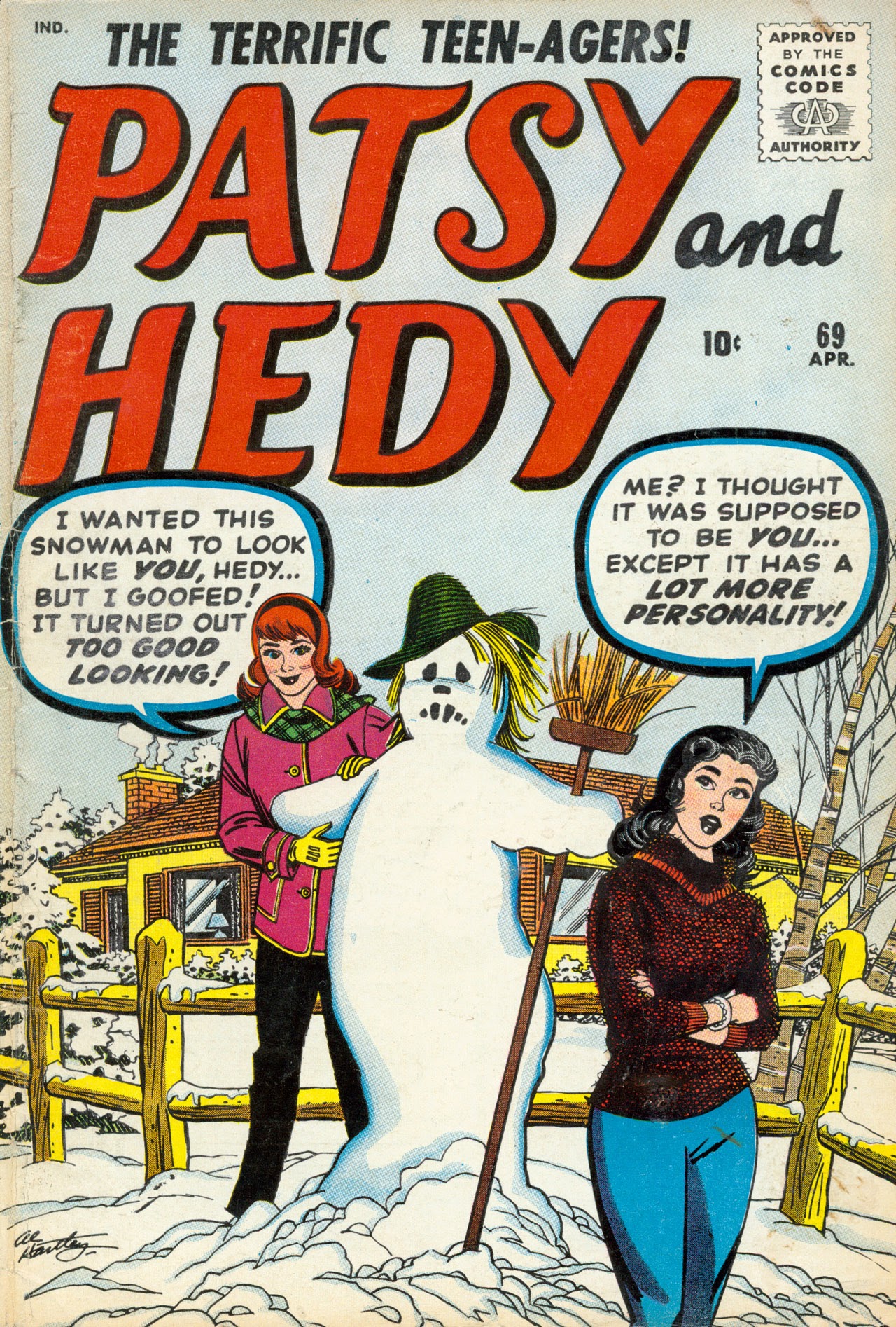 Read online Patsy and Hedy comic -  Issue #69 - 1