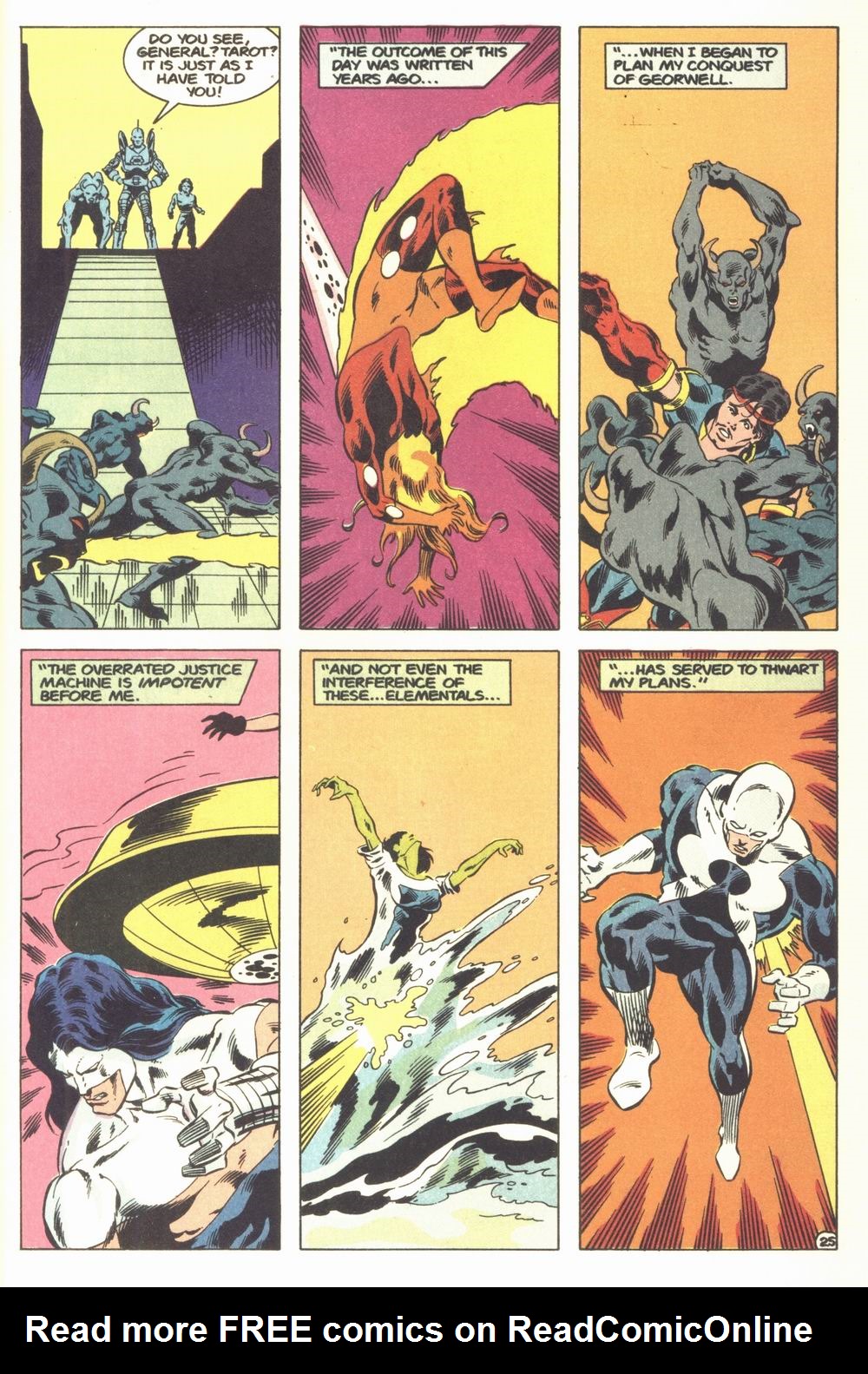 Read online Justice Machine featuring The Elementals comic -  Issue #3 - 26