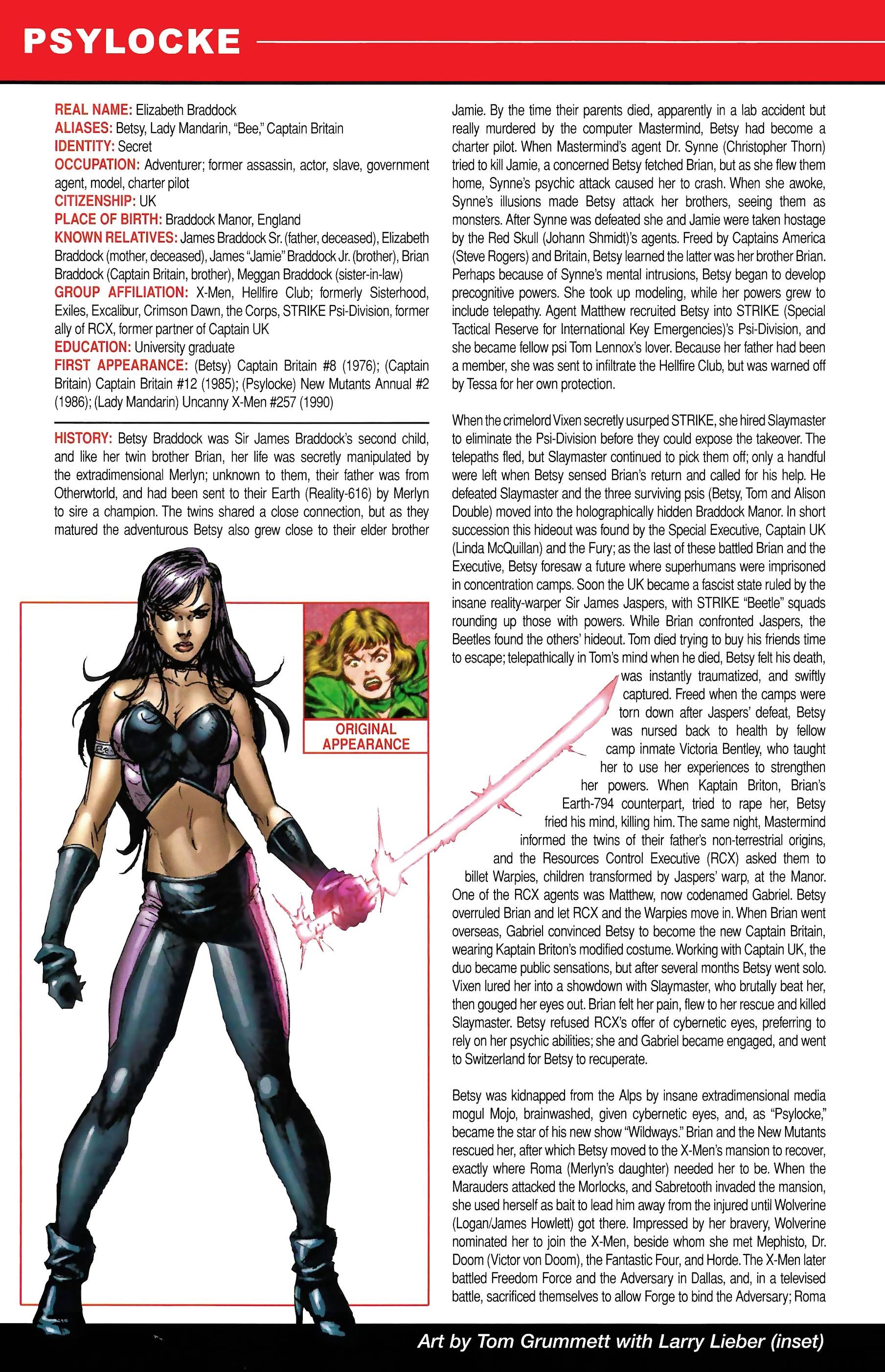 Read online Official Handbook of the Marvel Universe A to Z comic -  Issue # TPB 9 (Part 1) - 64