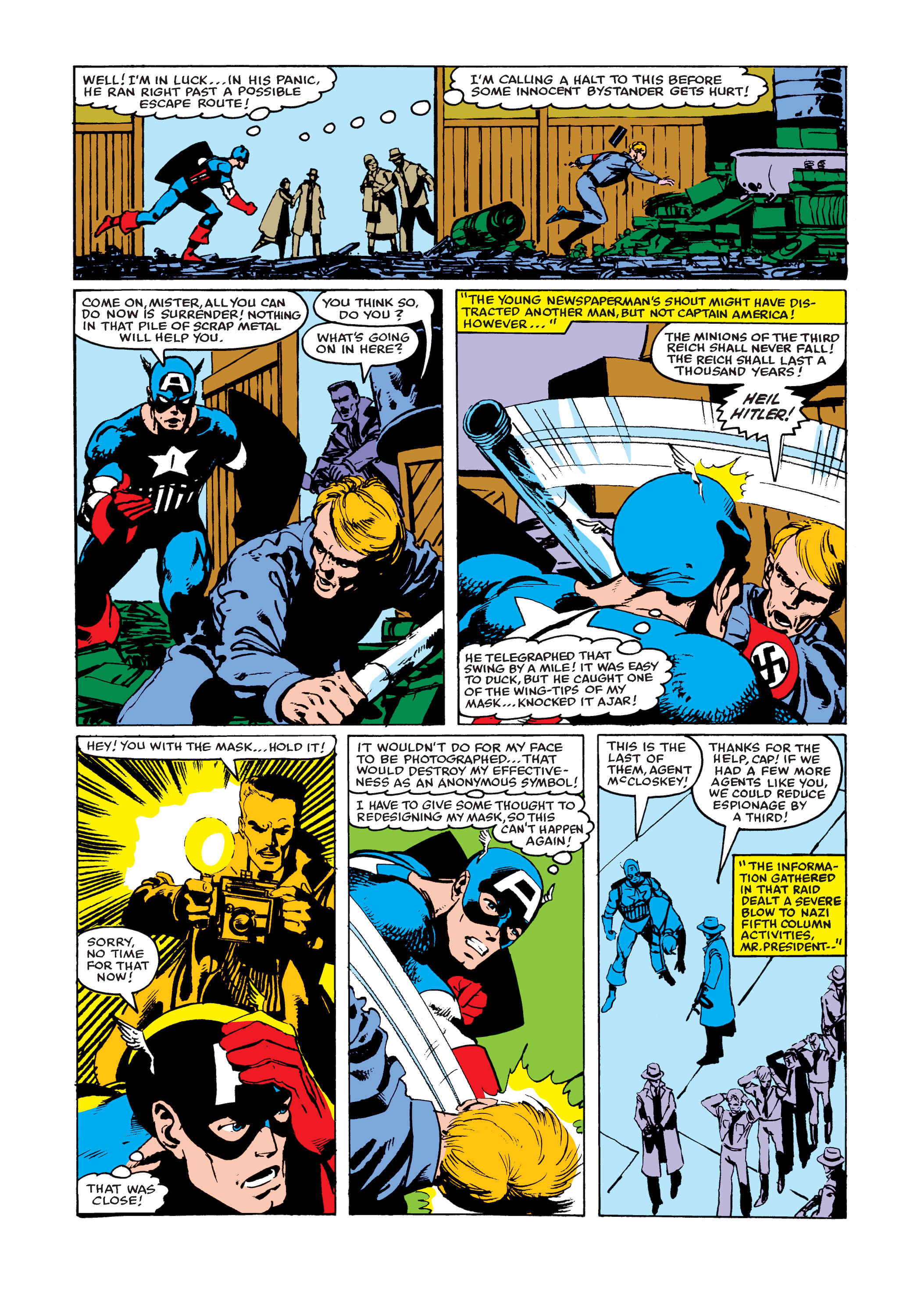 Read online Marvel Masterworks: Captain America comic -  Issue # TPB 14 (Part 2) - 87