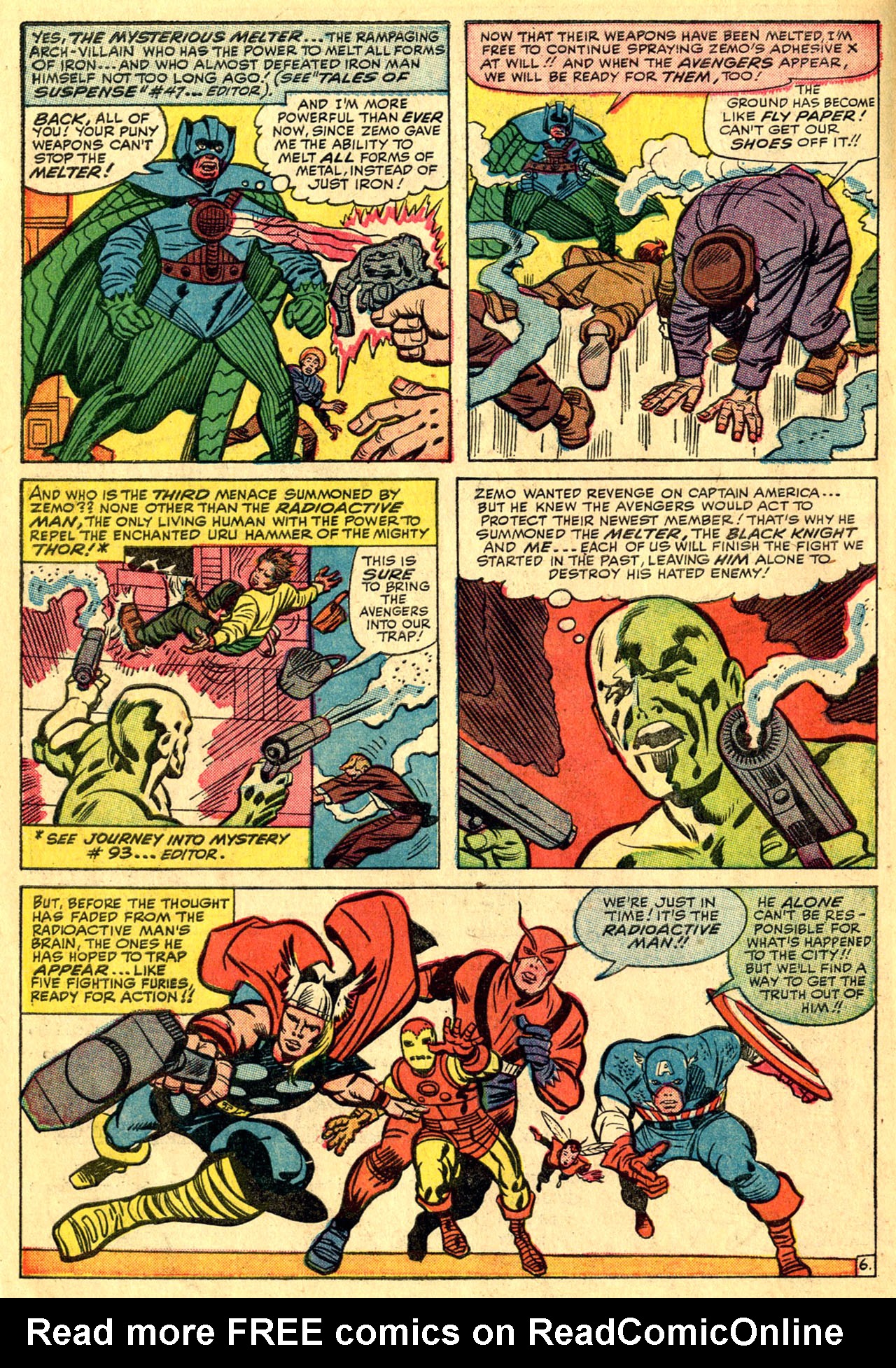 Read online The Avengers (1963) comic -  Issue #6 - 10