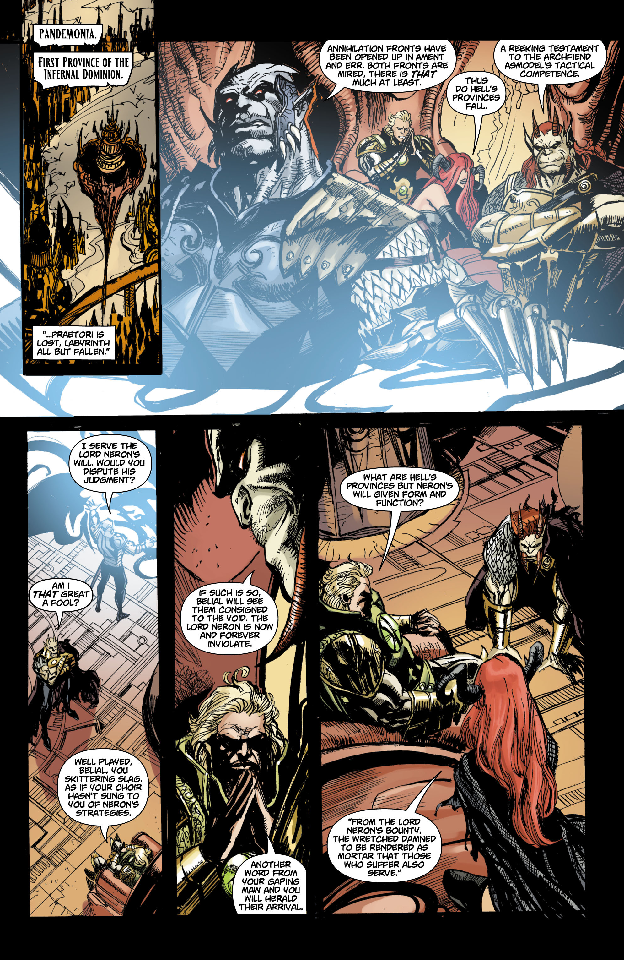 Read online Reign in Hell comic -  Issue #4 - 10