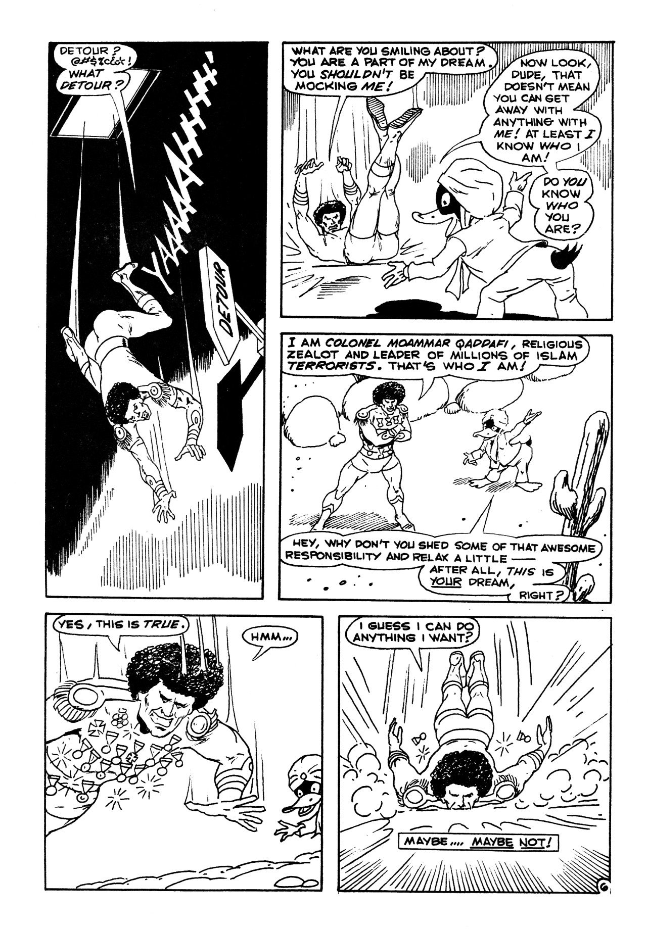 Read online Daffy Qaddafi comic -  Issue # Full - 8