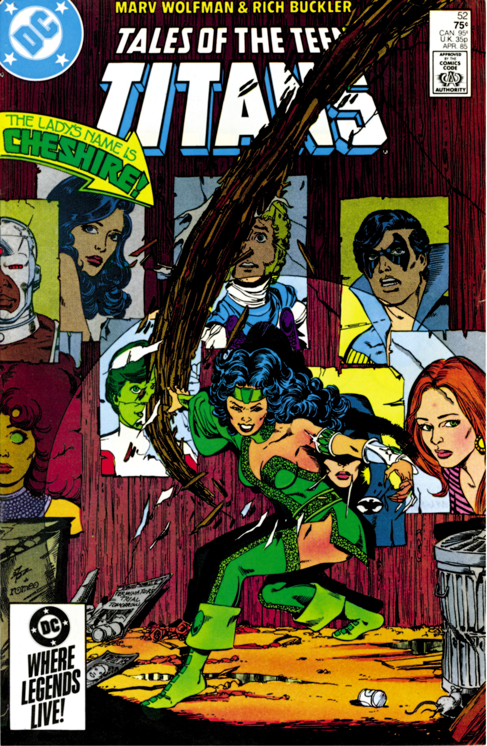 Read online Tales of the Teen Titans comic -  Issue #52 - 1