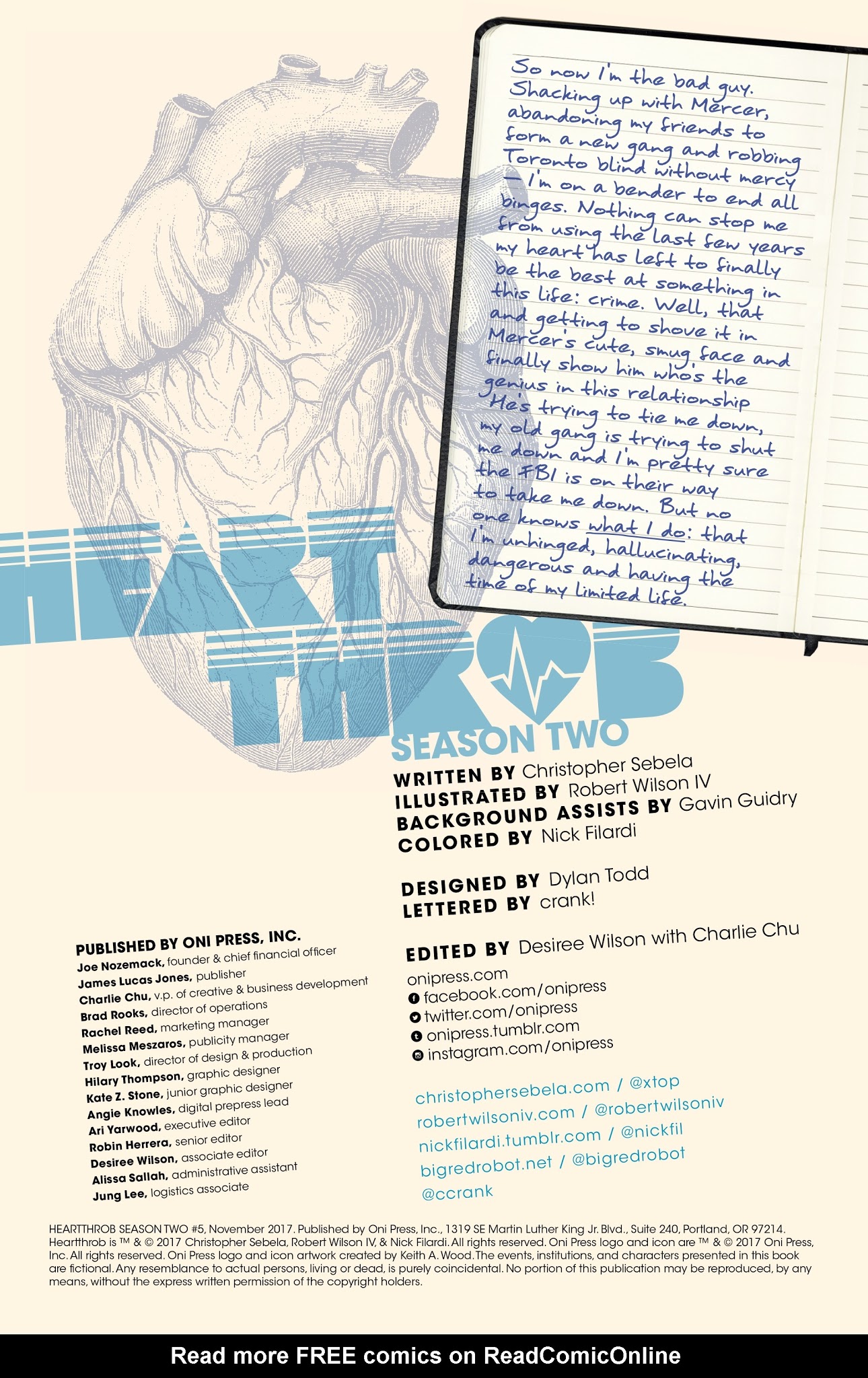 Read online Heartthrob Season Two comic -  Issue #5 - 2