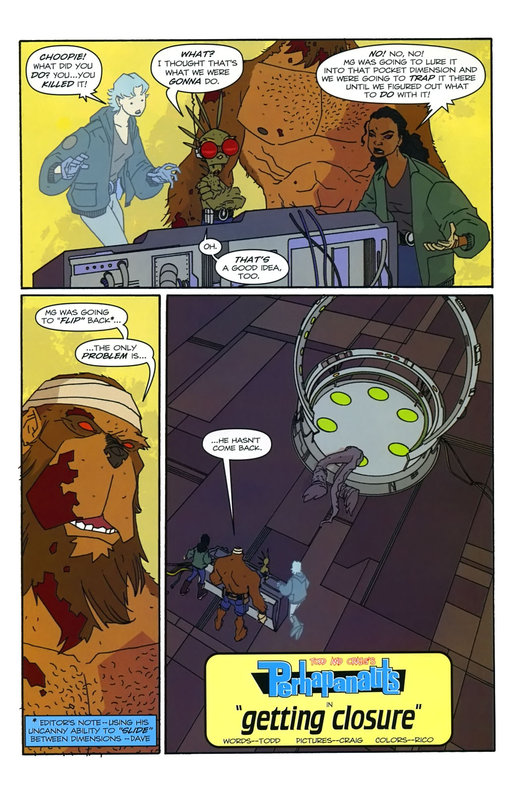 Read online The Perhapanauts (2005) comic -  Issue #3 - 4