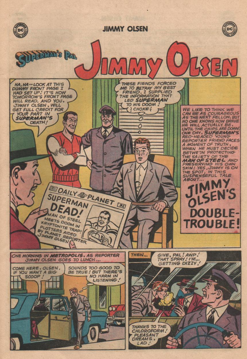 Read online Superman's Pal Jimmy Olsen comic -  Issue #80 - 25