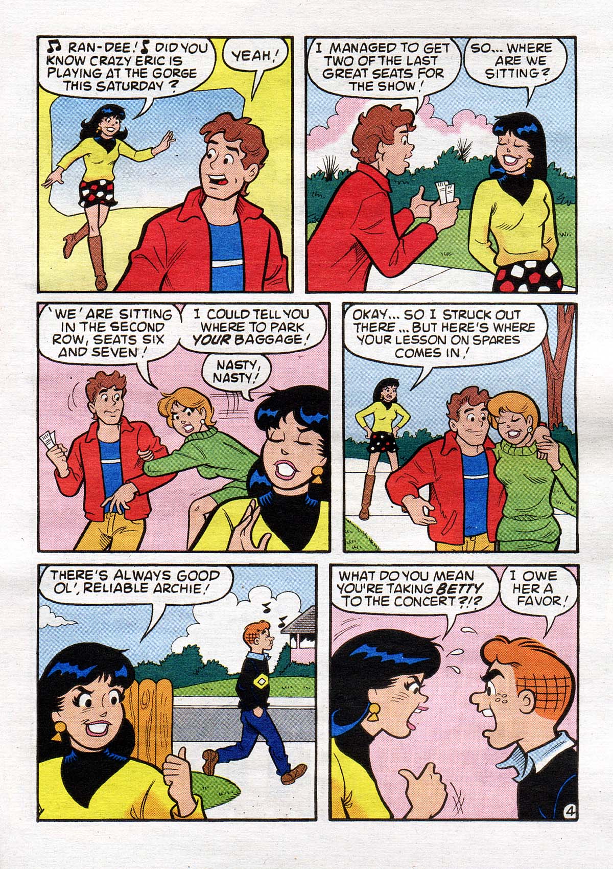 Read online Betty and Veronica Digest Magazine comic -  Issue #146 - 90