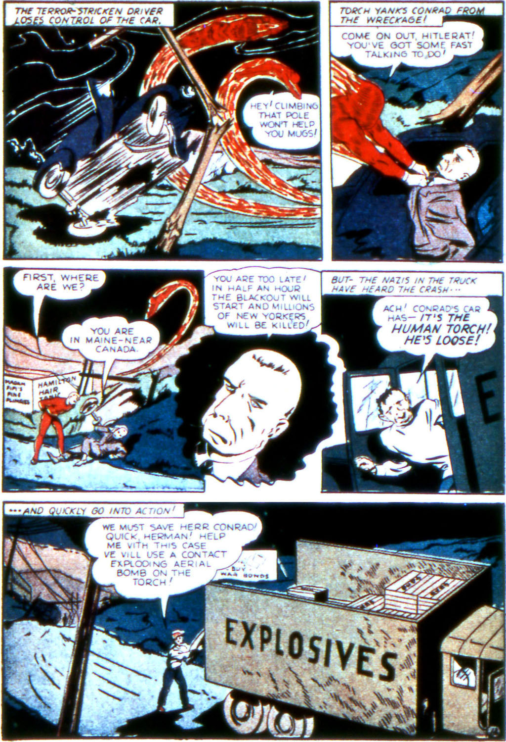 Read online The Human Torch (1940) comic -  Issue #11 - 16