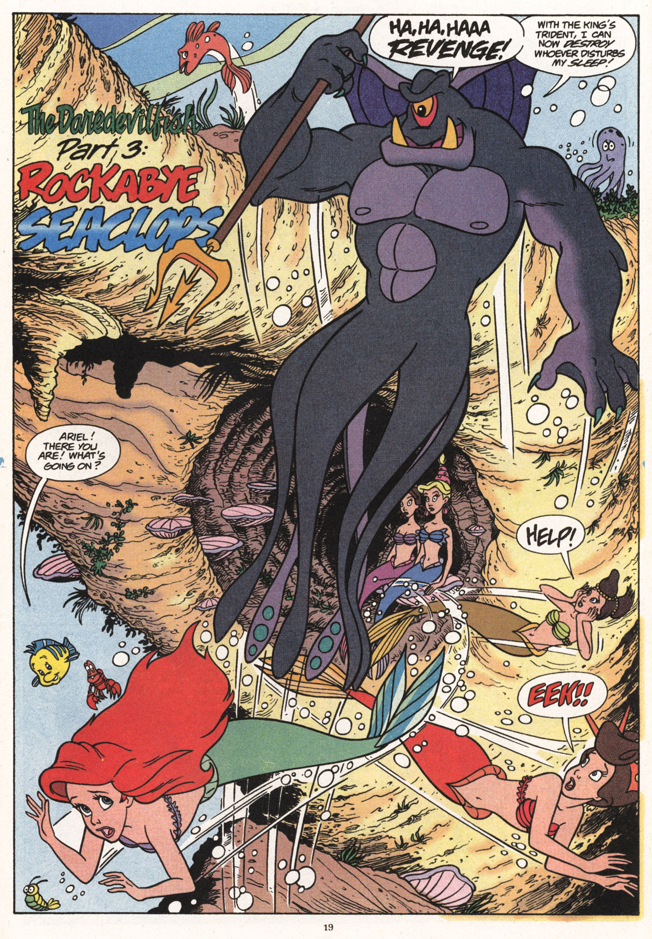 Read online Disney's The Little Mermaid comic -  Issue #3 - 21