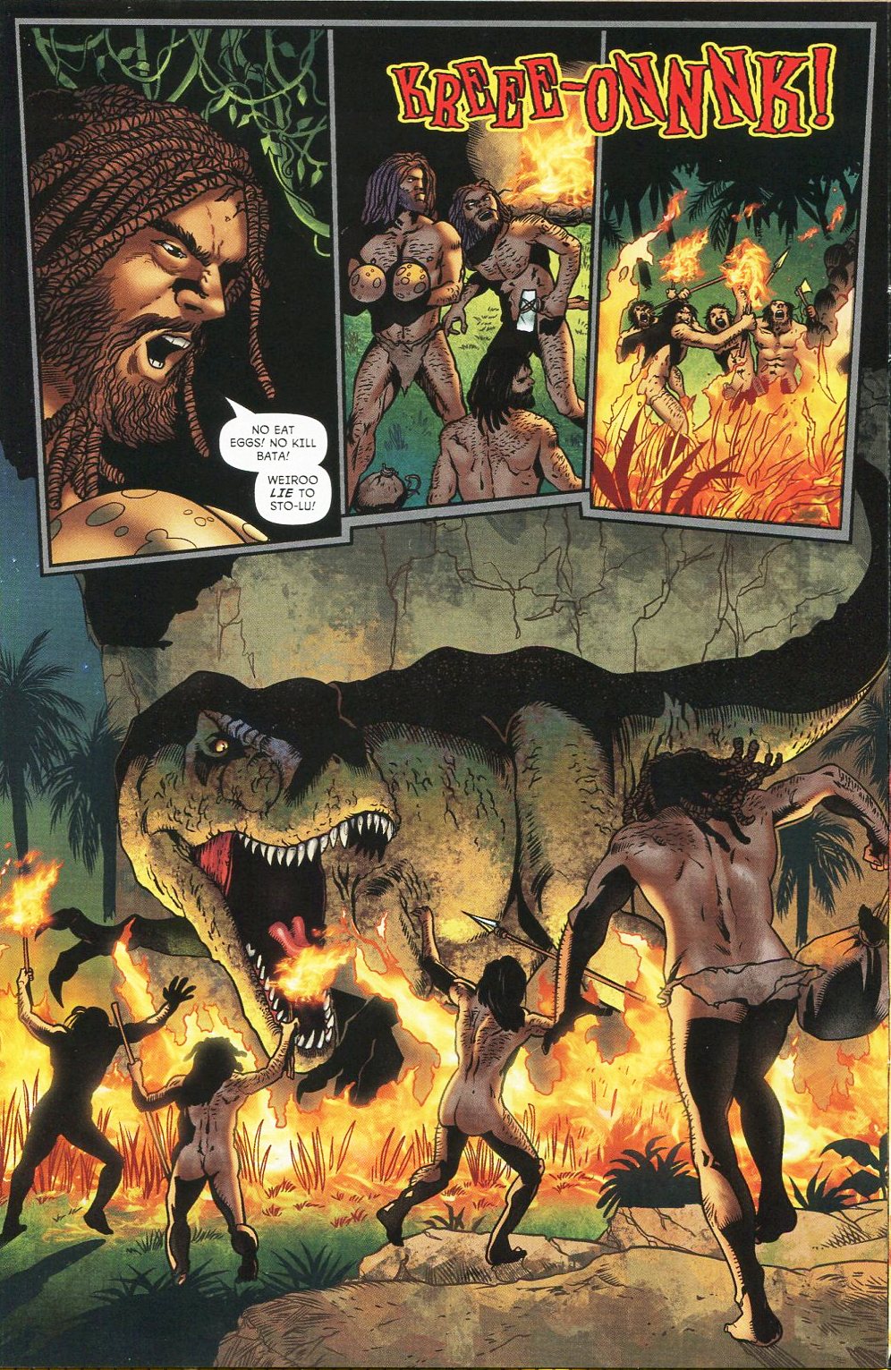 Read online Edgar Rice Burroughs: The Land That Time Forgot: See-Ta the Savage comic -  Issue #2 - 16