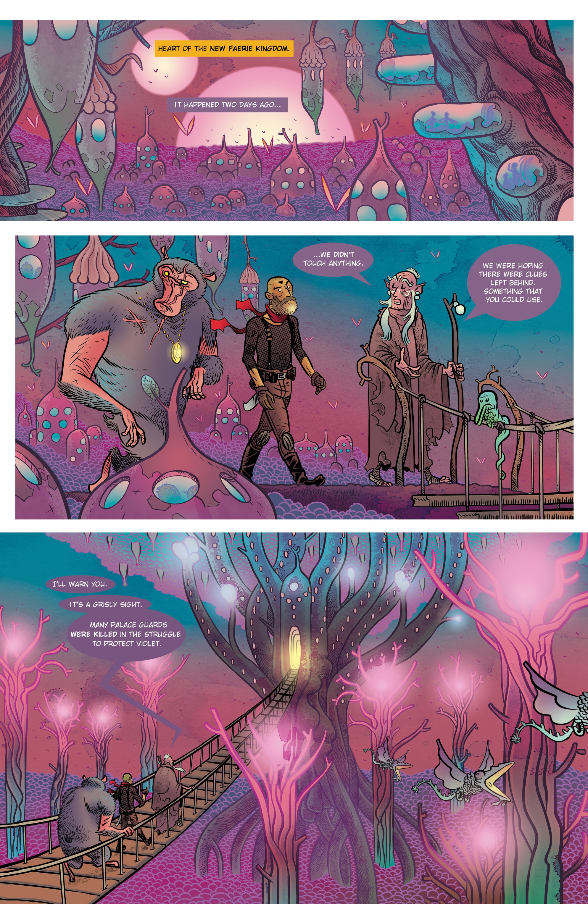 Read online Ether: The Disappearance of Violet Bell comic -  Issue # _TPB - 24