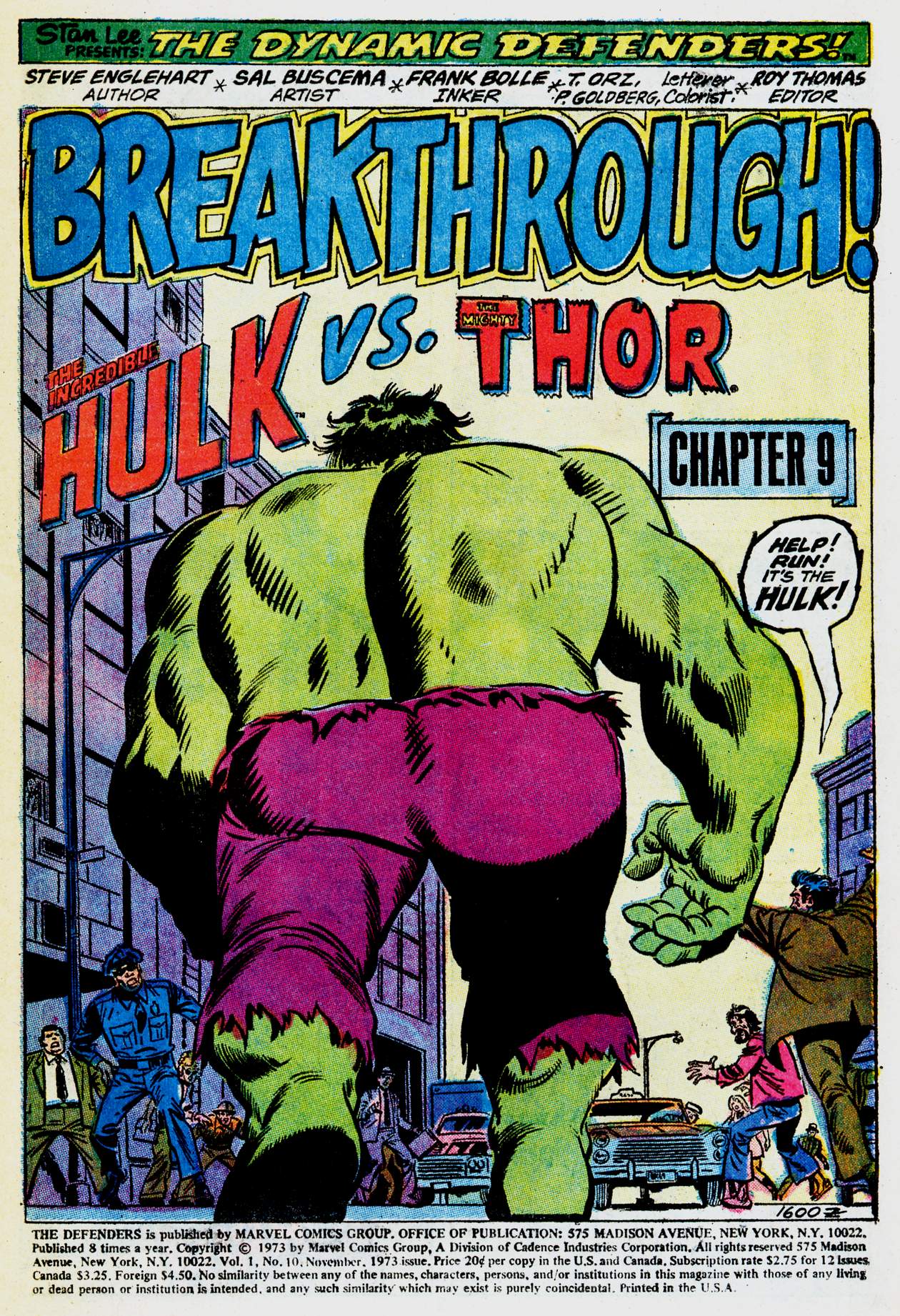 Read online The Avengers (1963) comic -  Issue #117b - 2