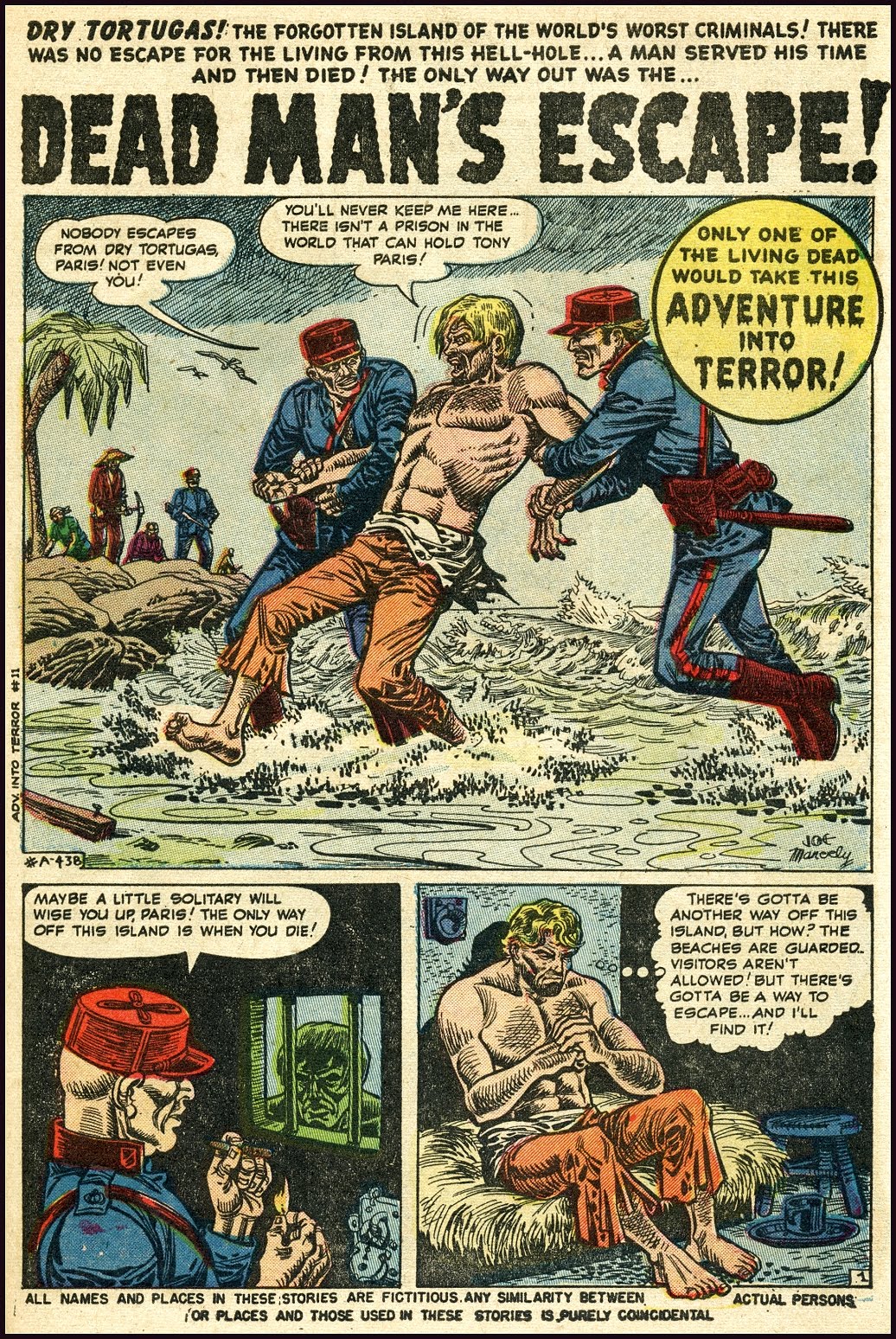 Read online Adventures into Terror comic -  Issue #11 - 2