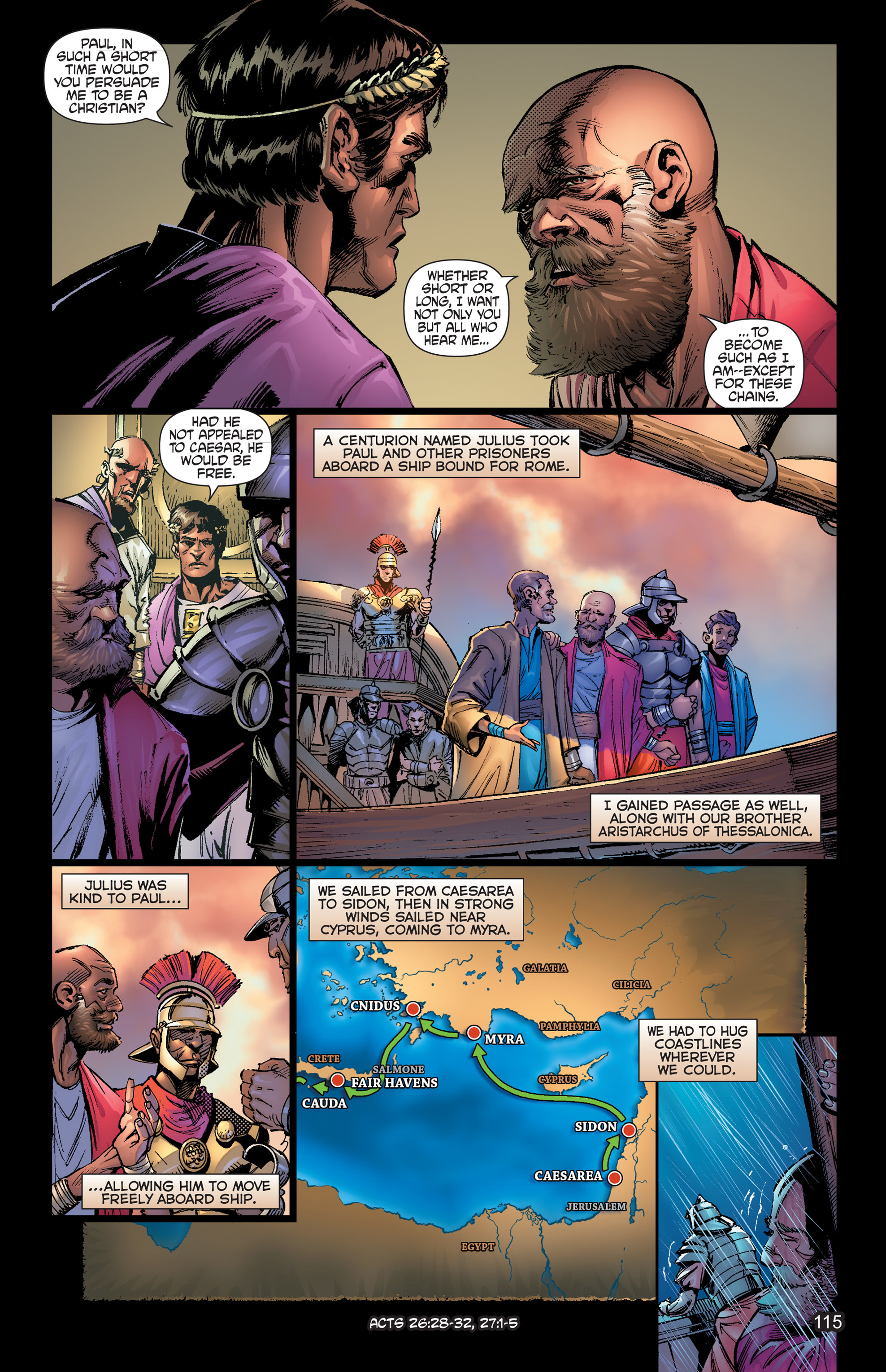 Read online The Kingstone Bible comic -  Issue #10 - 120