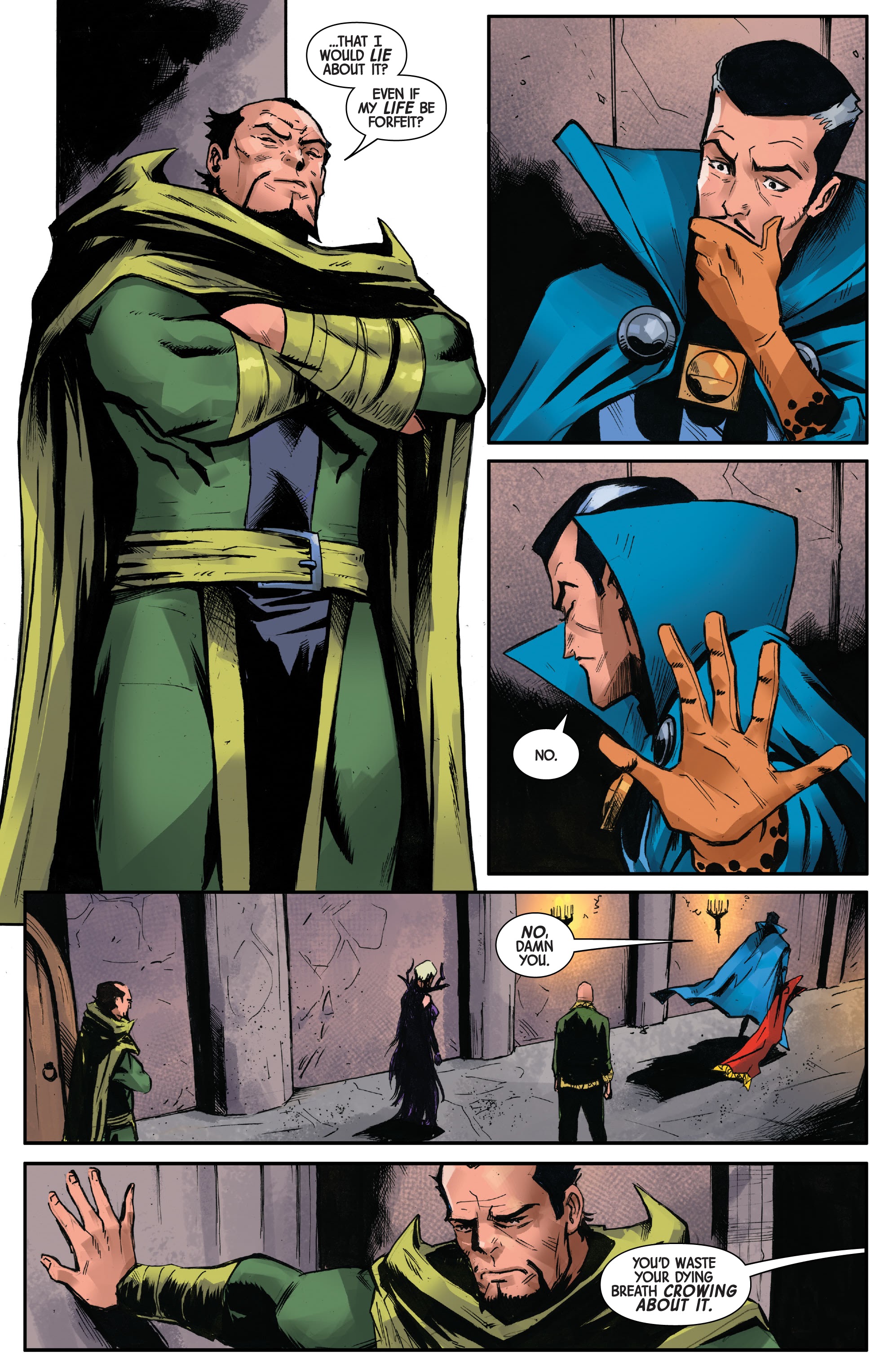 Read online Death of Doctor Strange comic -  Issue #4 - 7