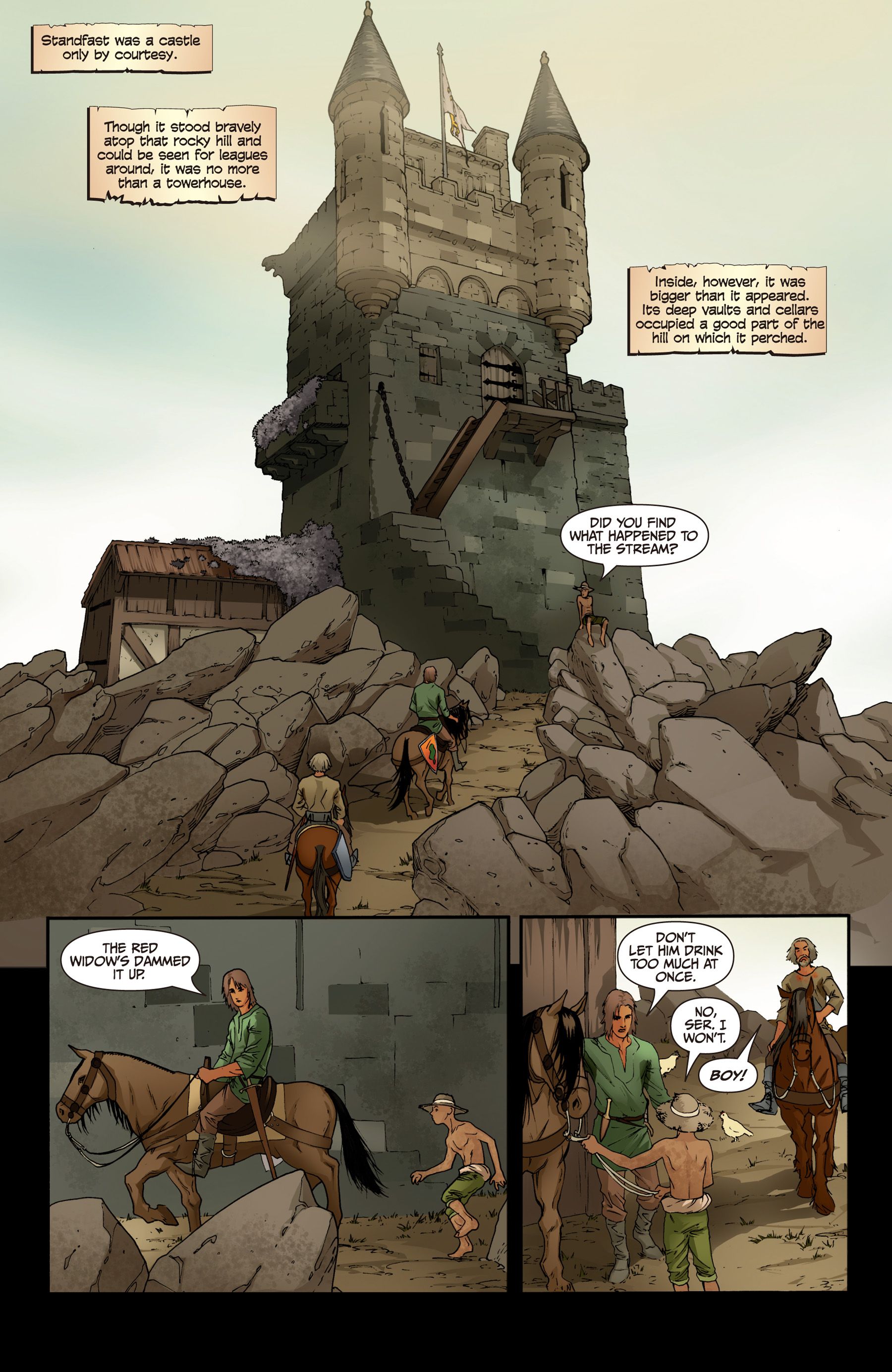 Read online The Sworn Sword: The Graphic Novel comic -  Issue # Full - 22