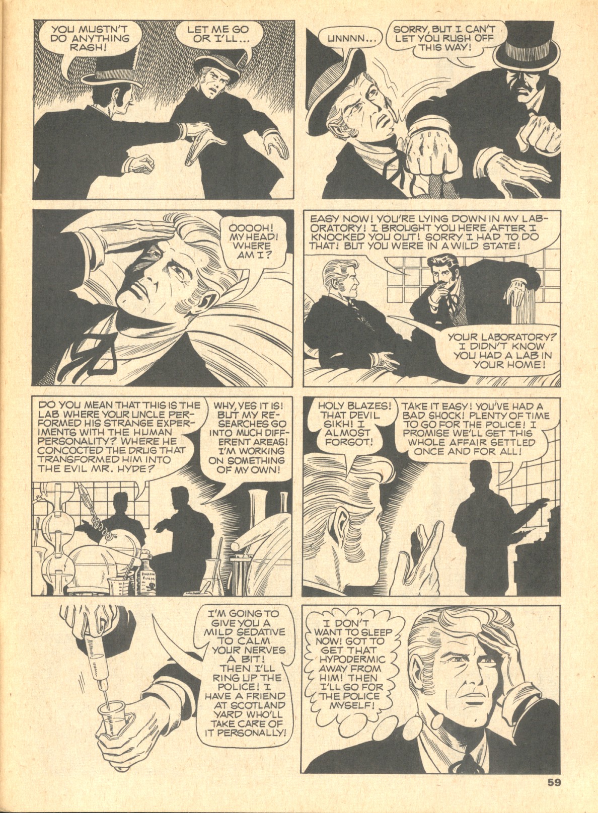 Read online Creepy (1964) comic -  Issue #30 - 59