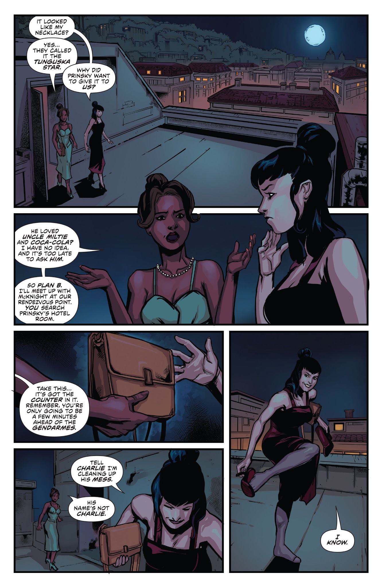 Read online Bettie Page comic -  Issue #7 - 7