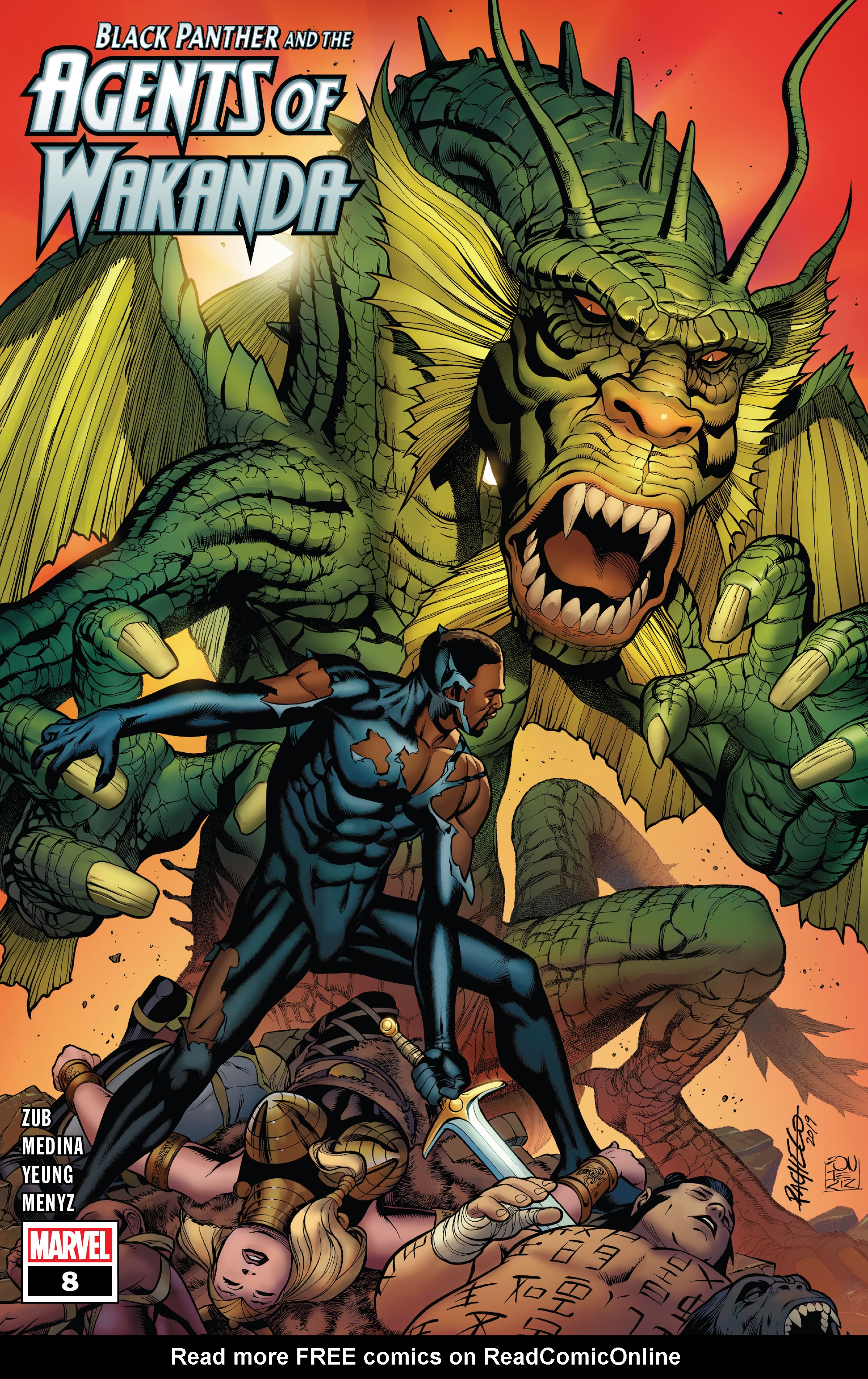 Read online Black Panther and the Agents of Wakanda comic -  Issue #8 - 1