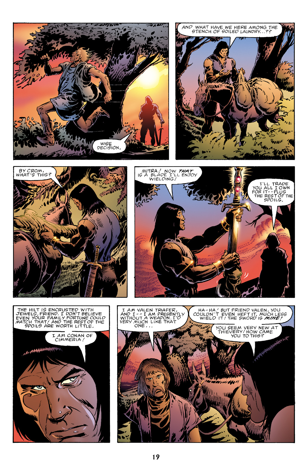 Read online The Chronicles of Conan comic -  Issue # TPB 19 (Part 1) - 20