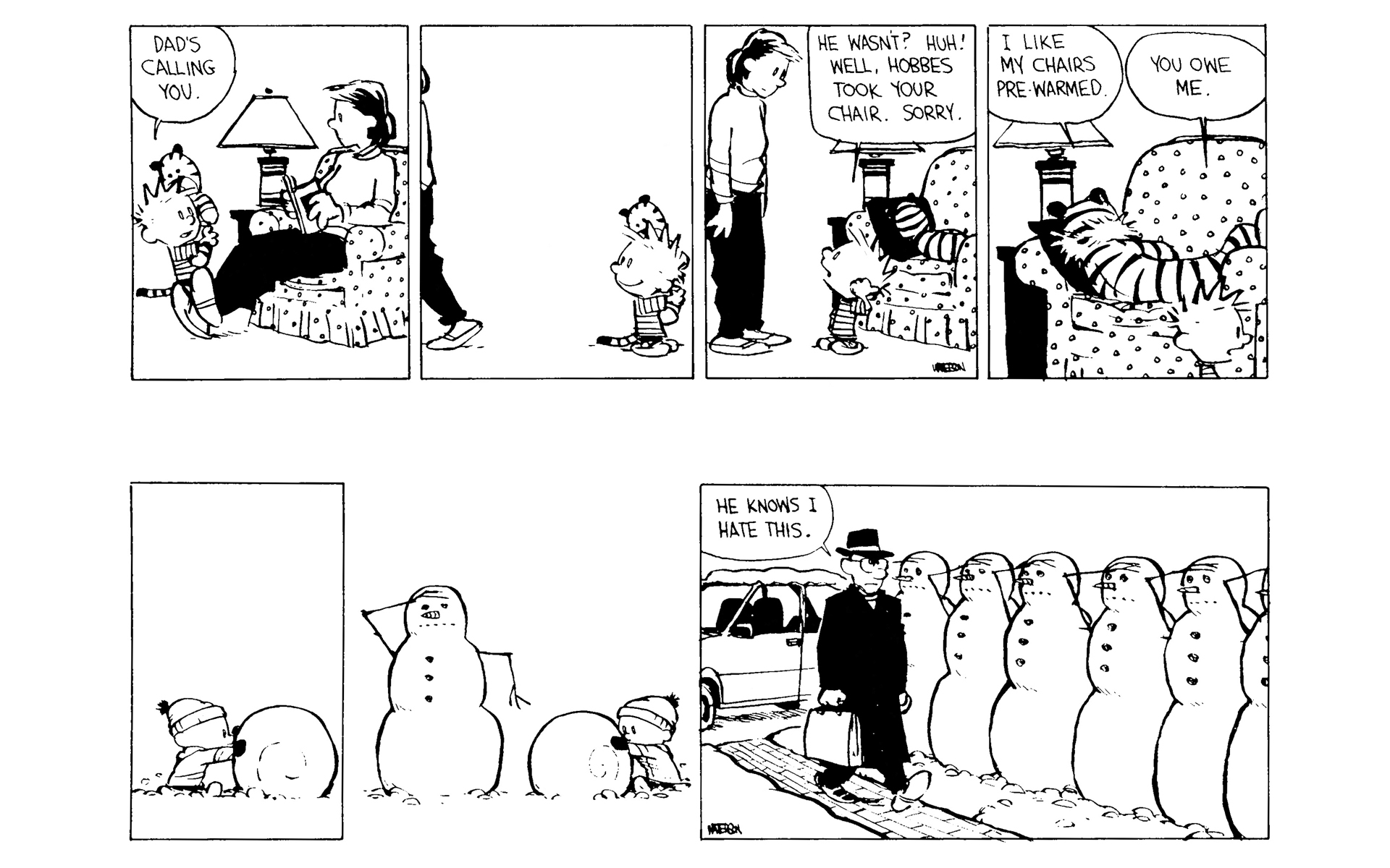 Read online Calvin and Hobbes comic -  Issue #8 - 25