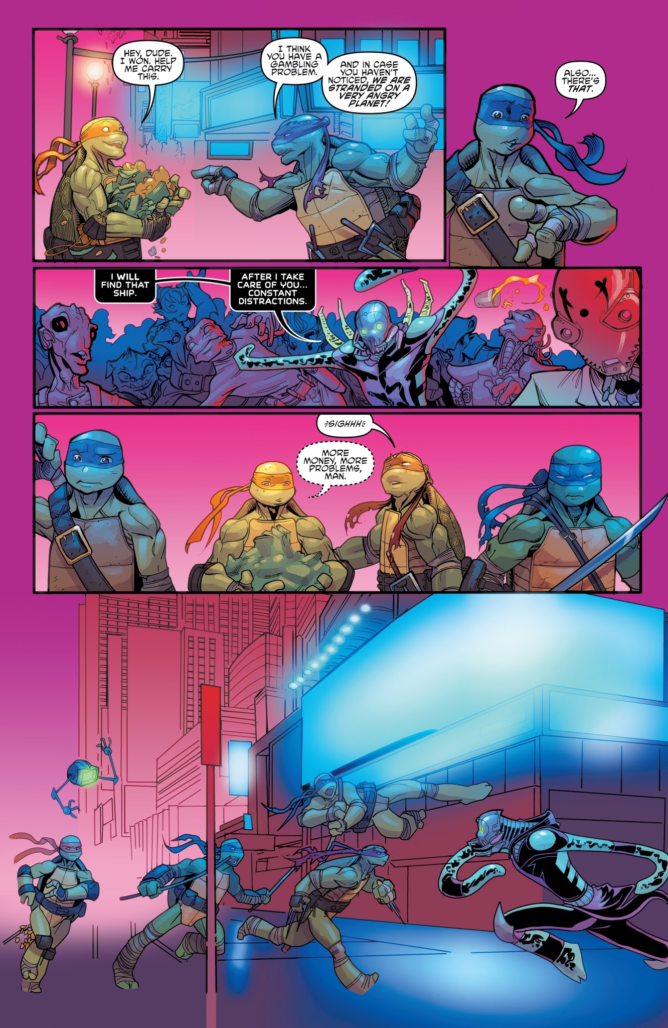 Read online Teenage Mutant Ninja Turtles: Dimension X comic -  Issue #4 - 17