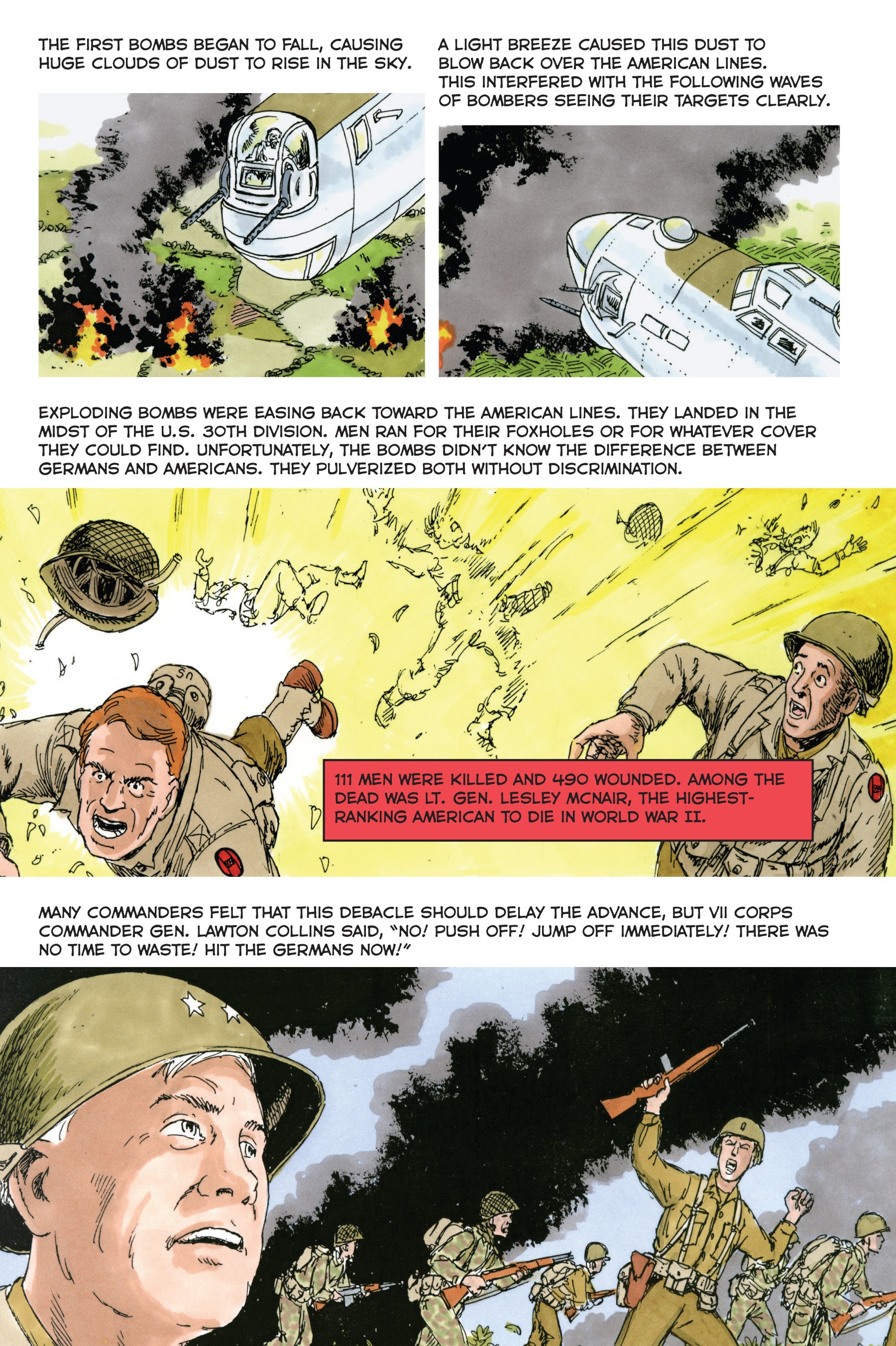 Read online Normandy: A Graphic History of D-Day, the Allied Invasion of Hitler's Fortress Europe comic -  Issue # TPB - 73