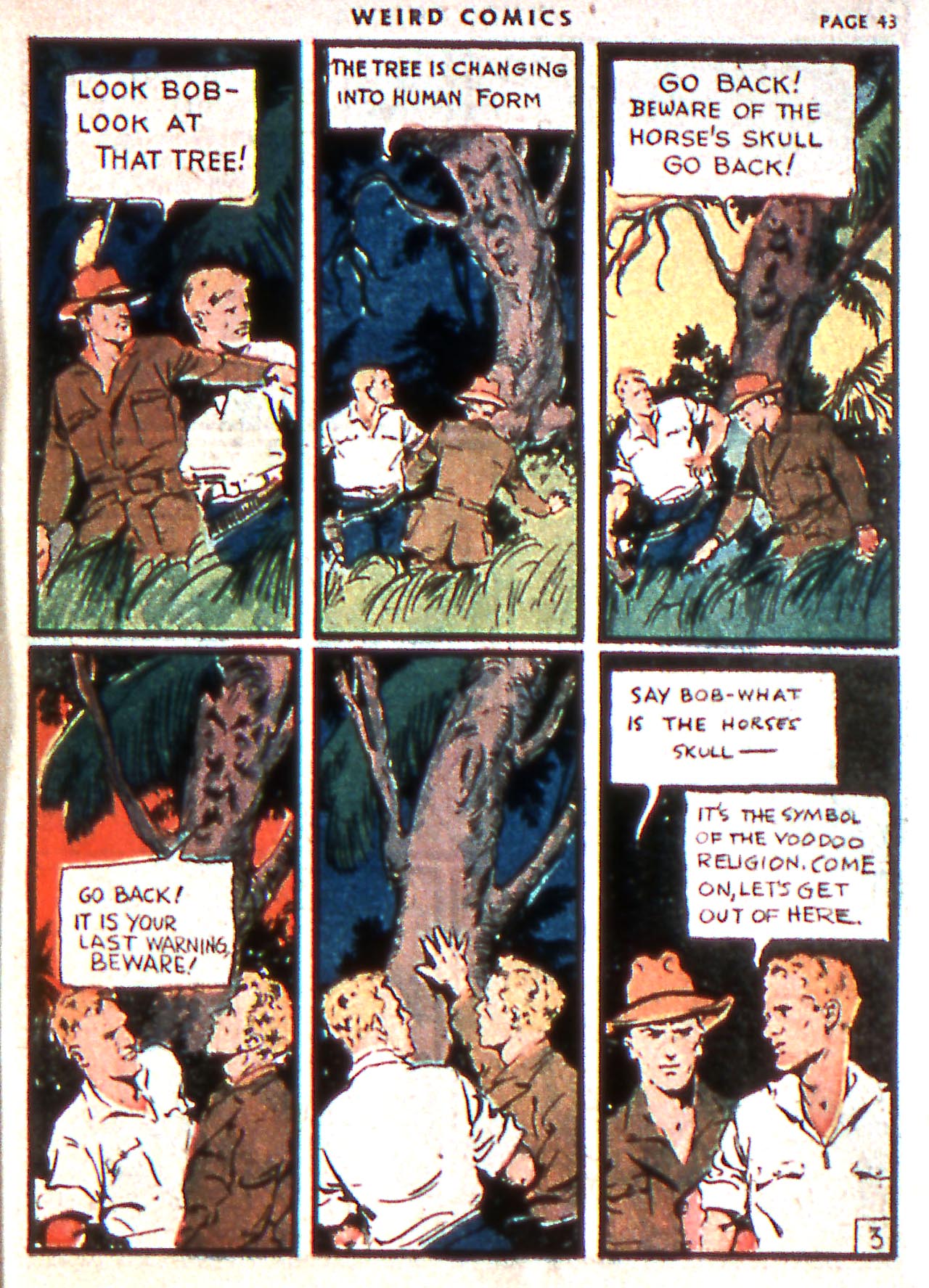 Read online Weird Comics comic -  Issue #4 - 45
