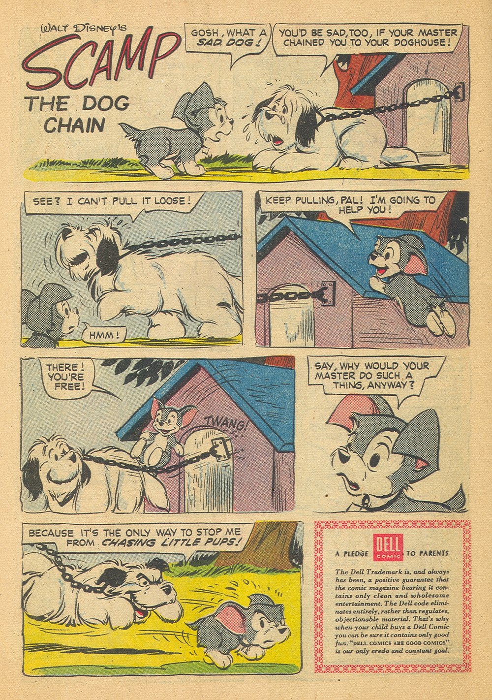 Read online Scamp (1958) comic -  Issue #11 - 34