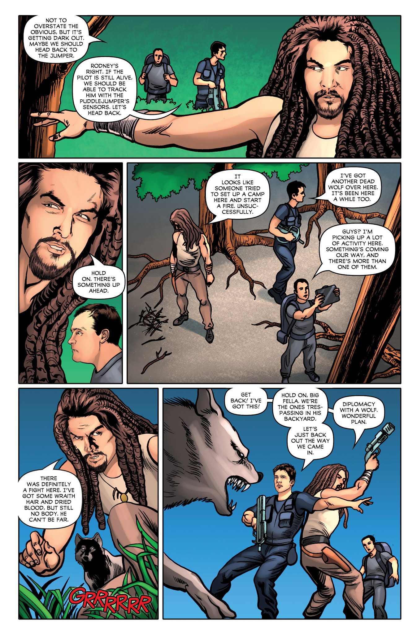Read online Stargate Atlantis / Stargate Universe Anthology comic -  Issue #2 - 16