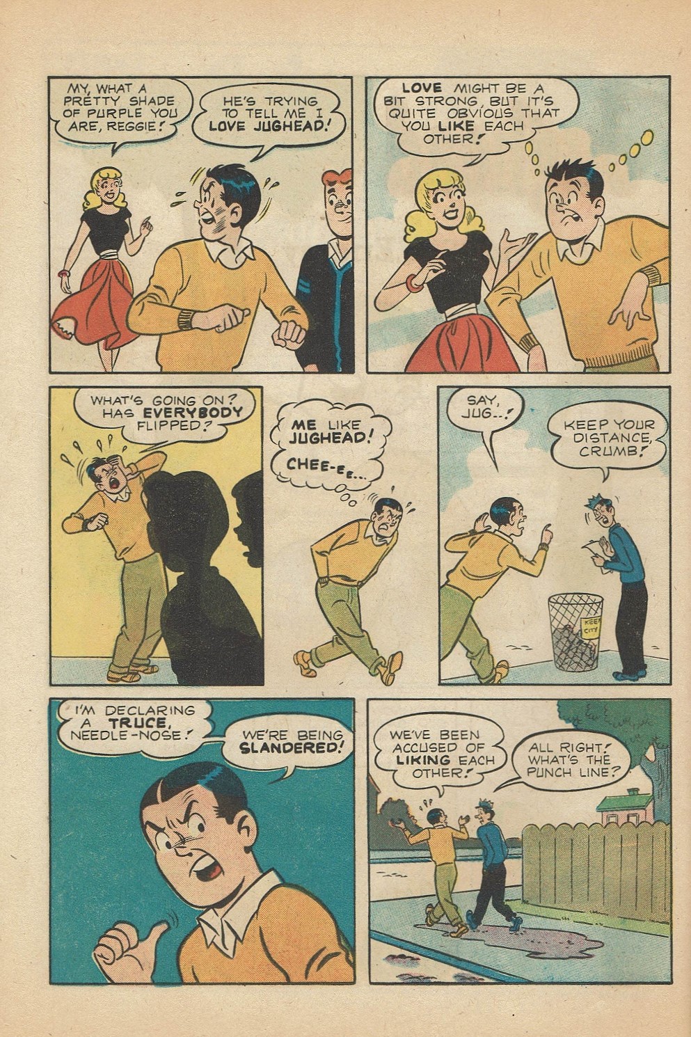 Read online Archie's Pal Jughead comic -  Issue #60 - 30