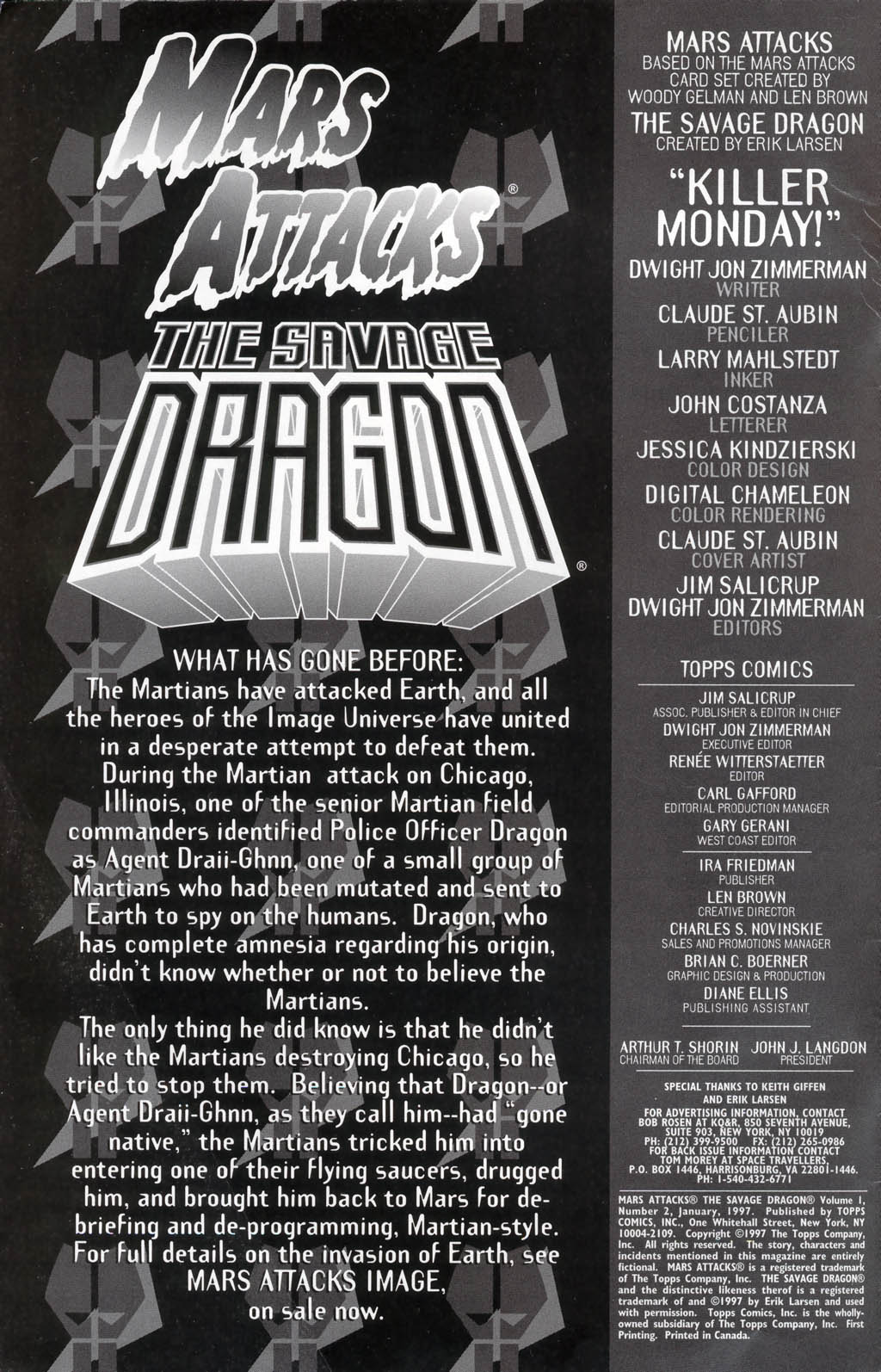 Read online Mars Attacks The Savage Dragon comic -  Issue #3 - 2