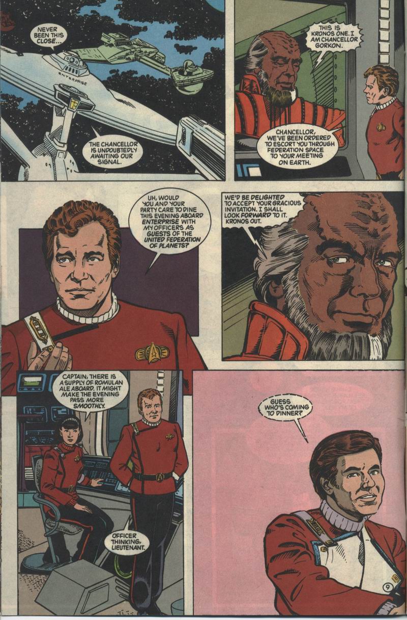 Read online Star Trek VI: The Undiscovered Country comic -  Issue # Full - 11