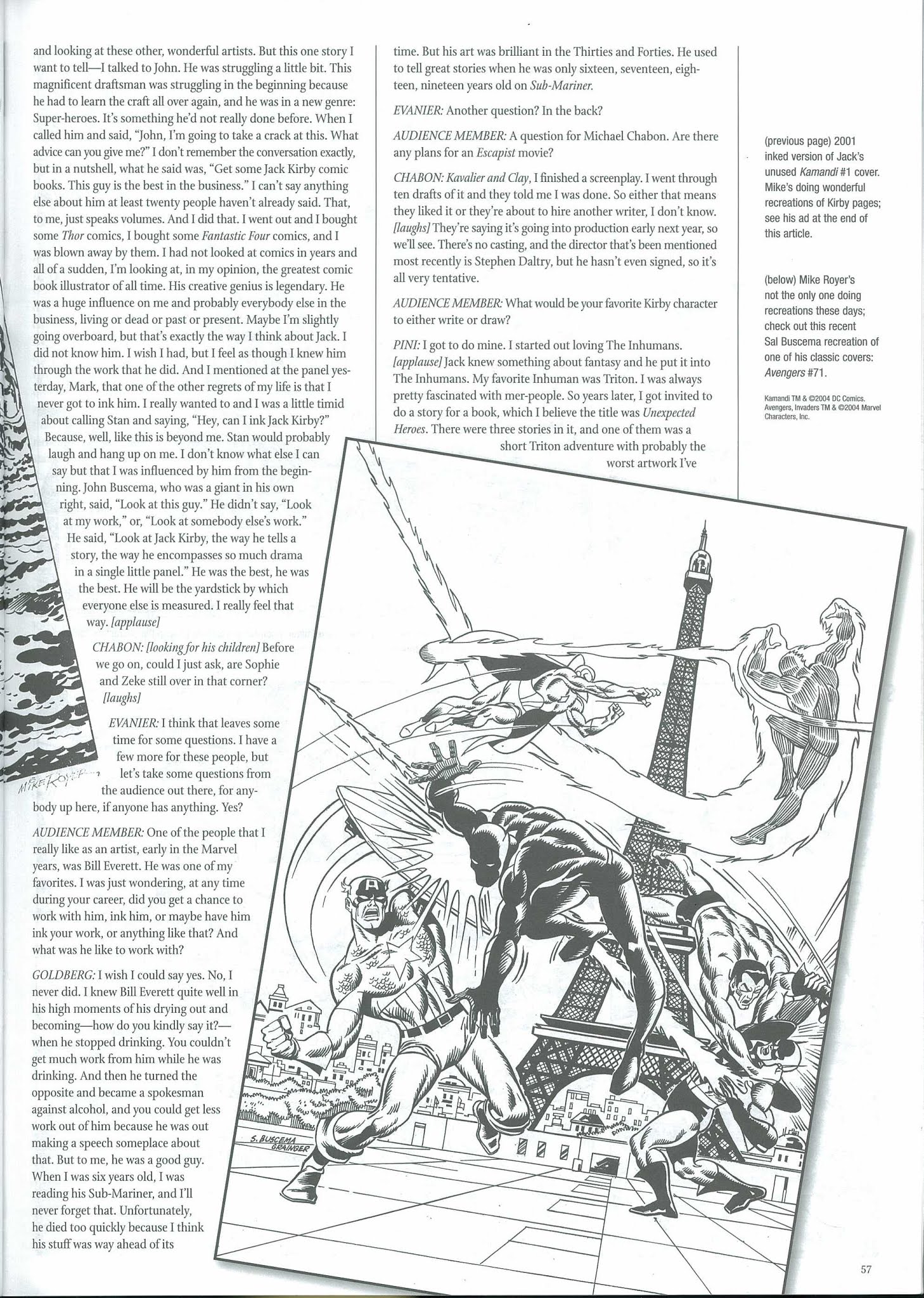 Read online The Jack Kirby Collector comic -  Issue #40 - 59